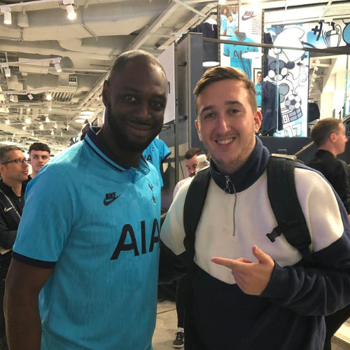 Ledley King with Sonny