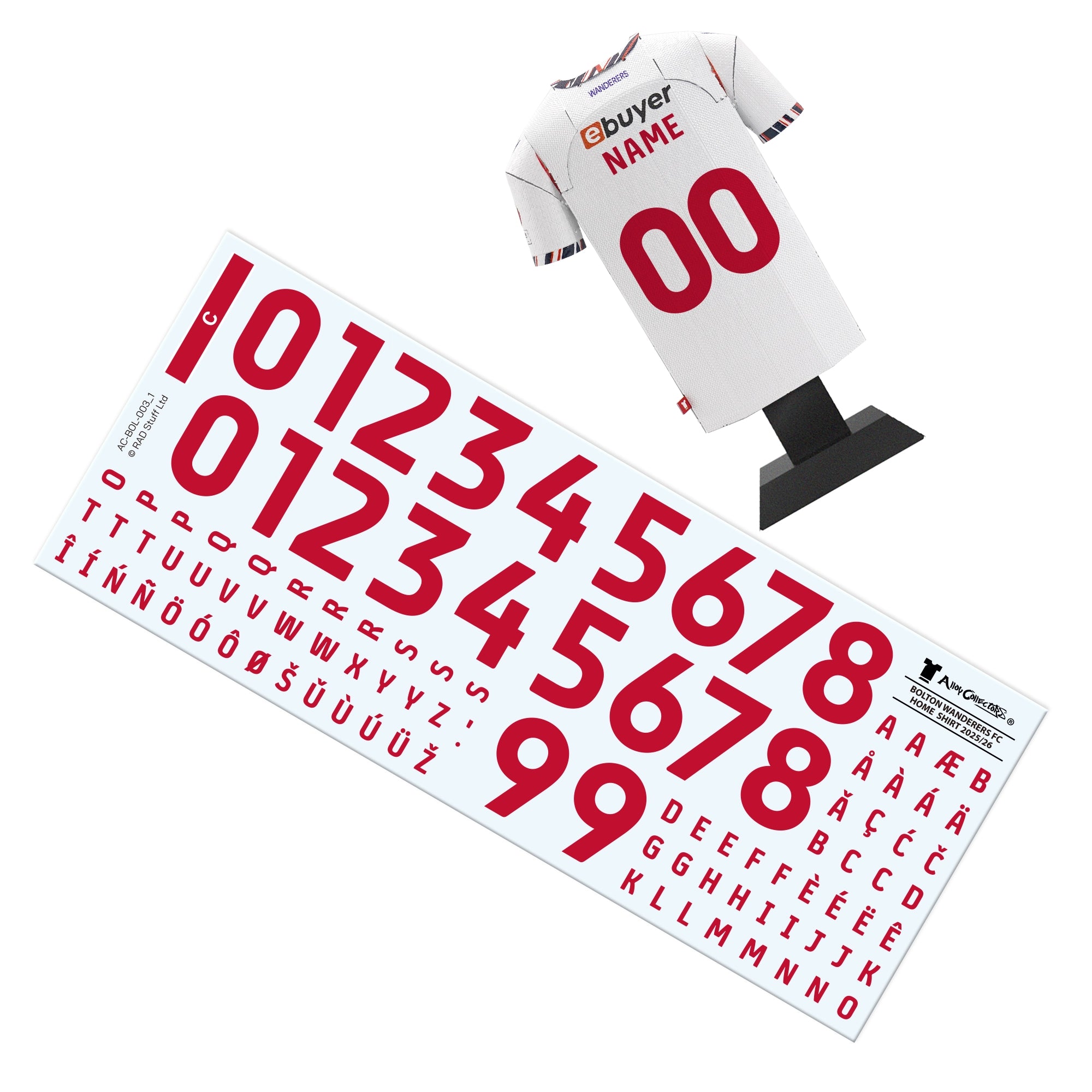 Bolton Wanderers 25/26 Alloy Shirt – Home Kit