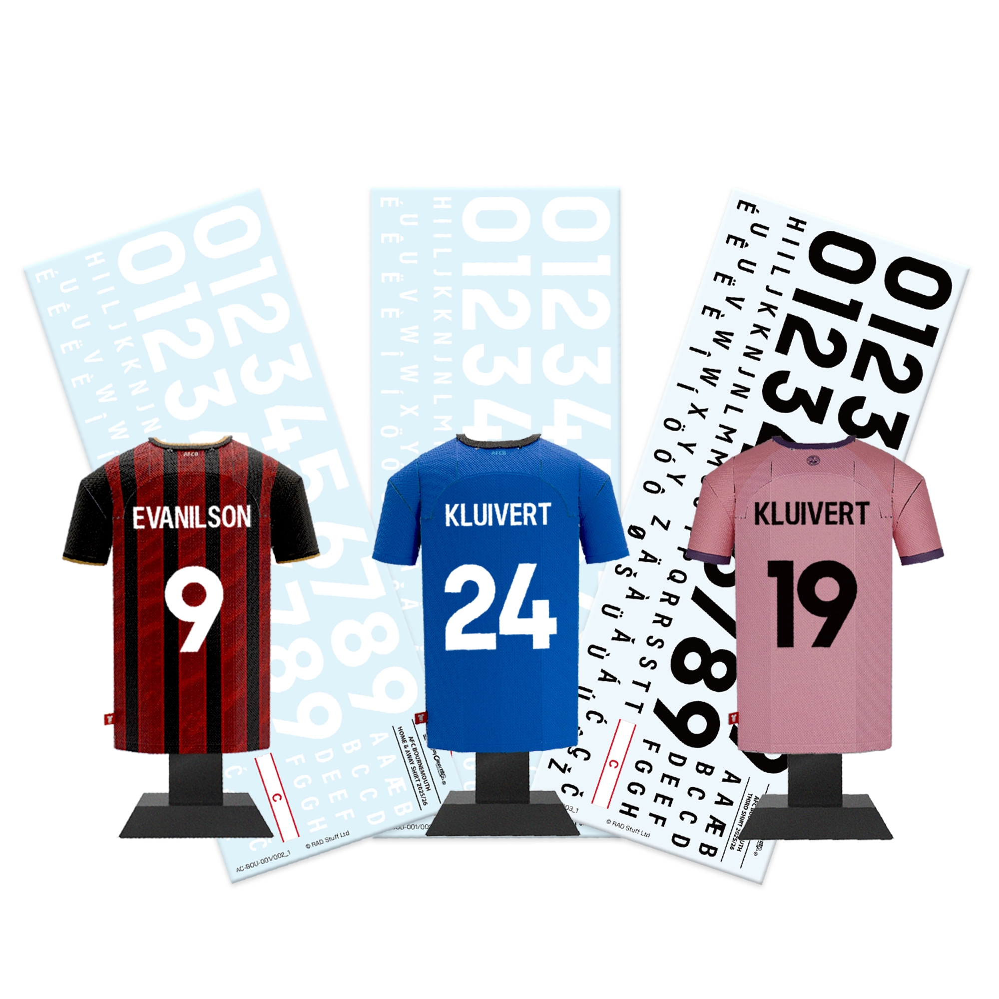 AFC Bournemouth 25/26 Alloy Shirt Full Bundle