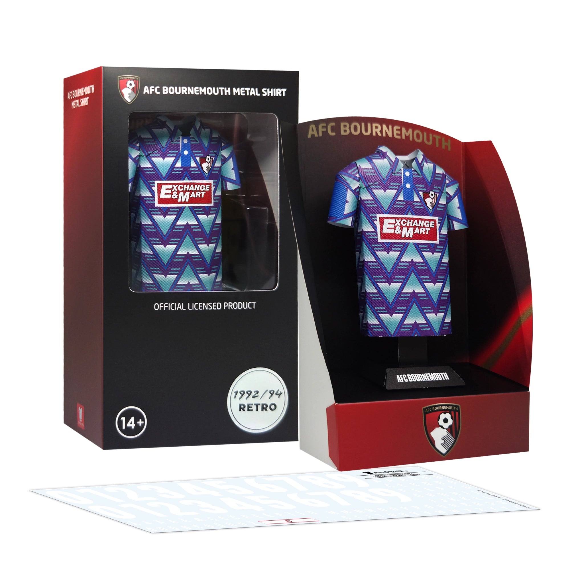 AFC Bournemouth 92/94 - Retro Home Alloy Shirt