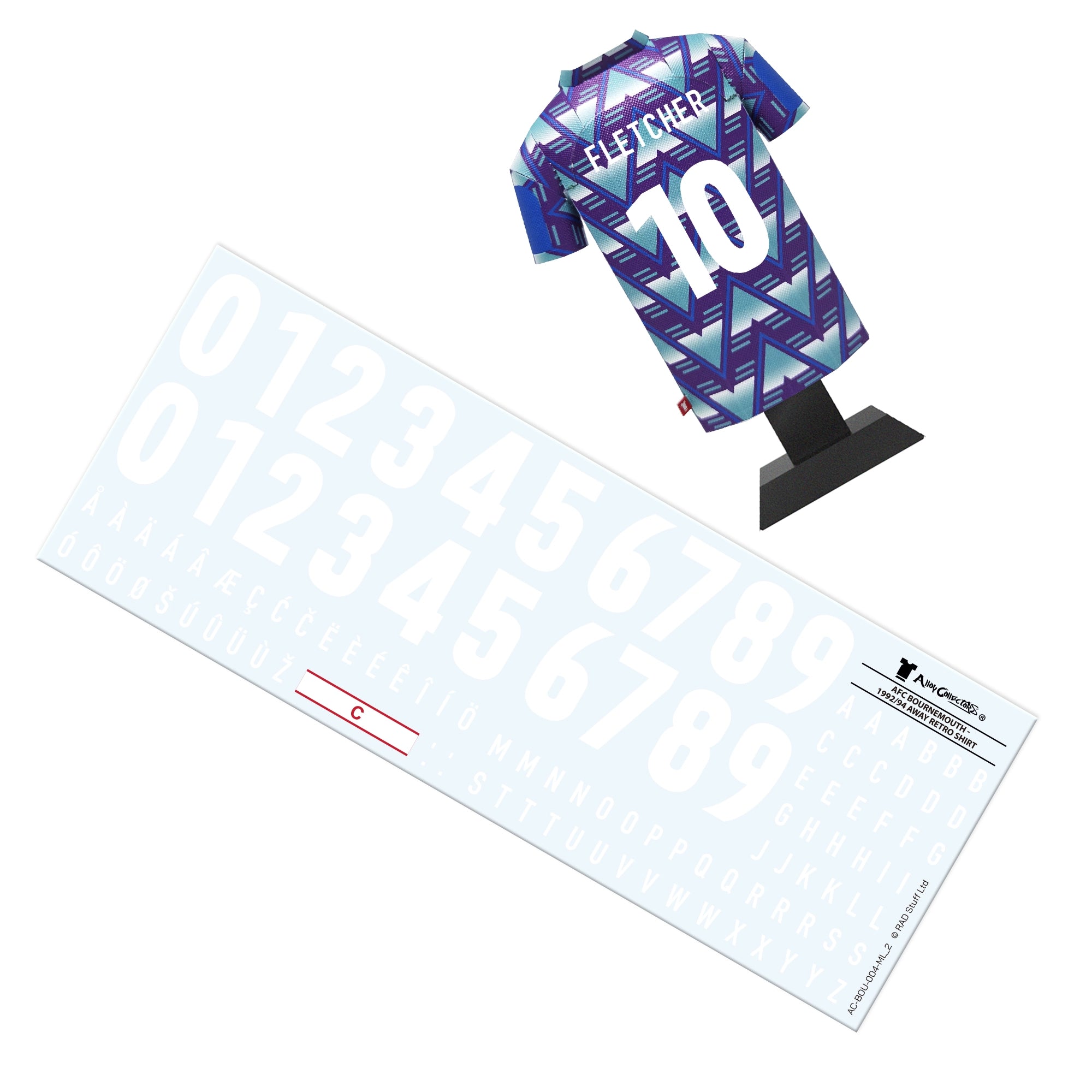 AFC Bournemouth 92/94 - Retro Home Alloy Shirt