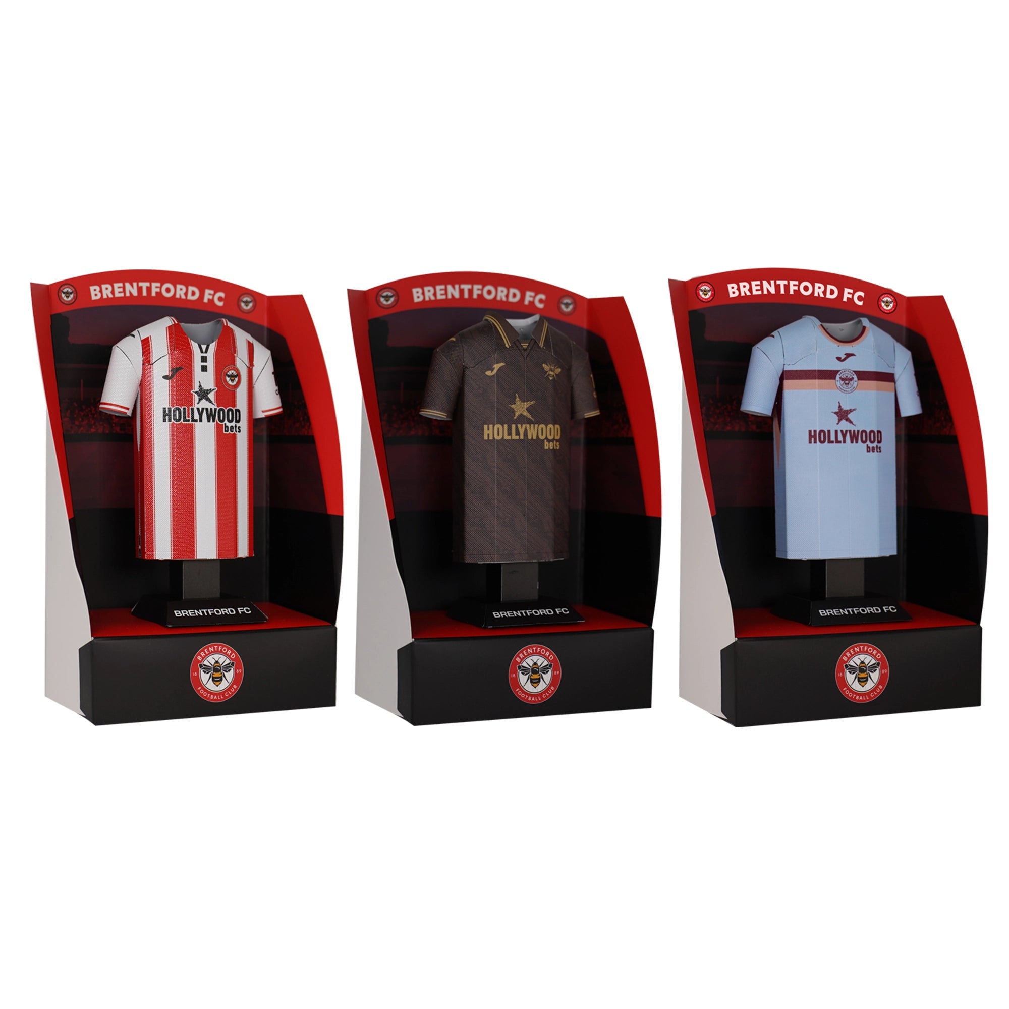 Brentford 25/26 Alloy Shirt Full Bundle