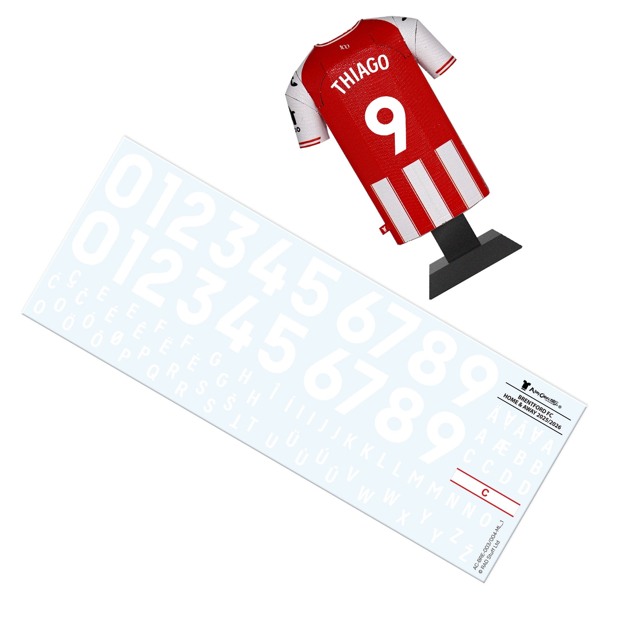 Brentford 25/26 Alloy Shirt – Home Kit
