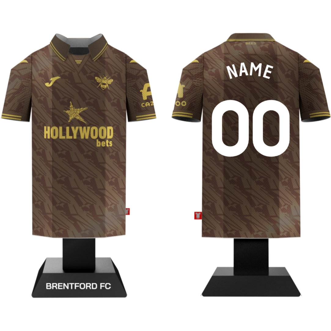 Own Name/No. Personalisation Brentford 25/26 - Away Shirt