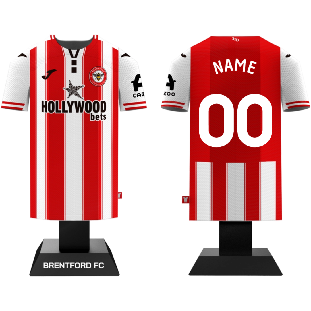 Own Name/No. Personalisation Brentford 25/26 - Home Shirt