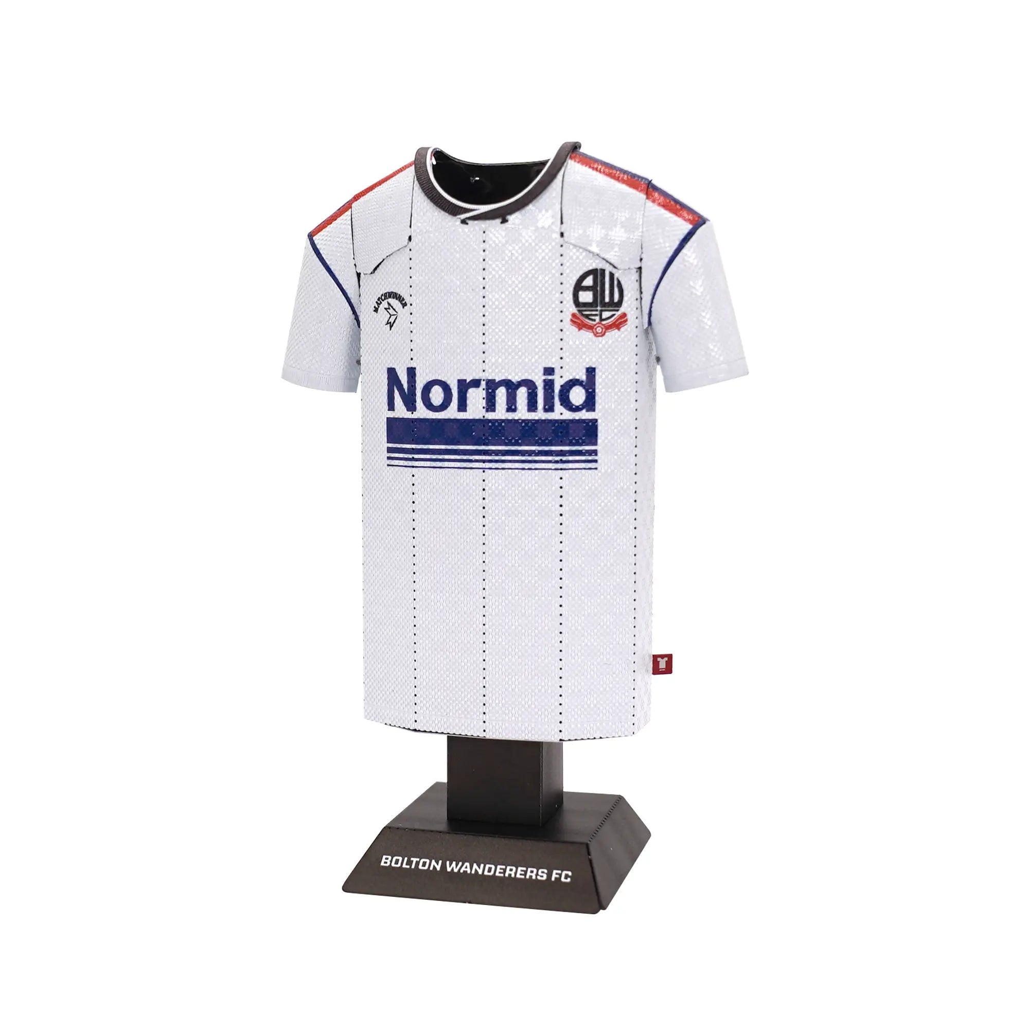 Bolton Wanderers 1988-90 Retro Metal Home Shirt