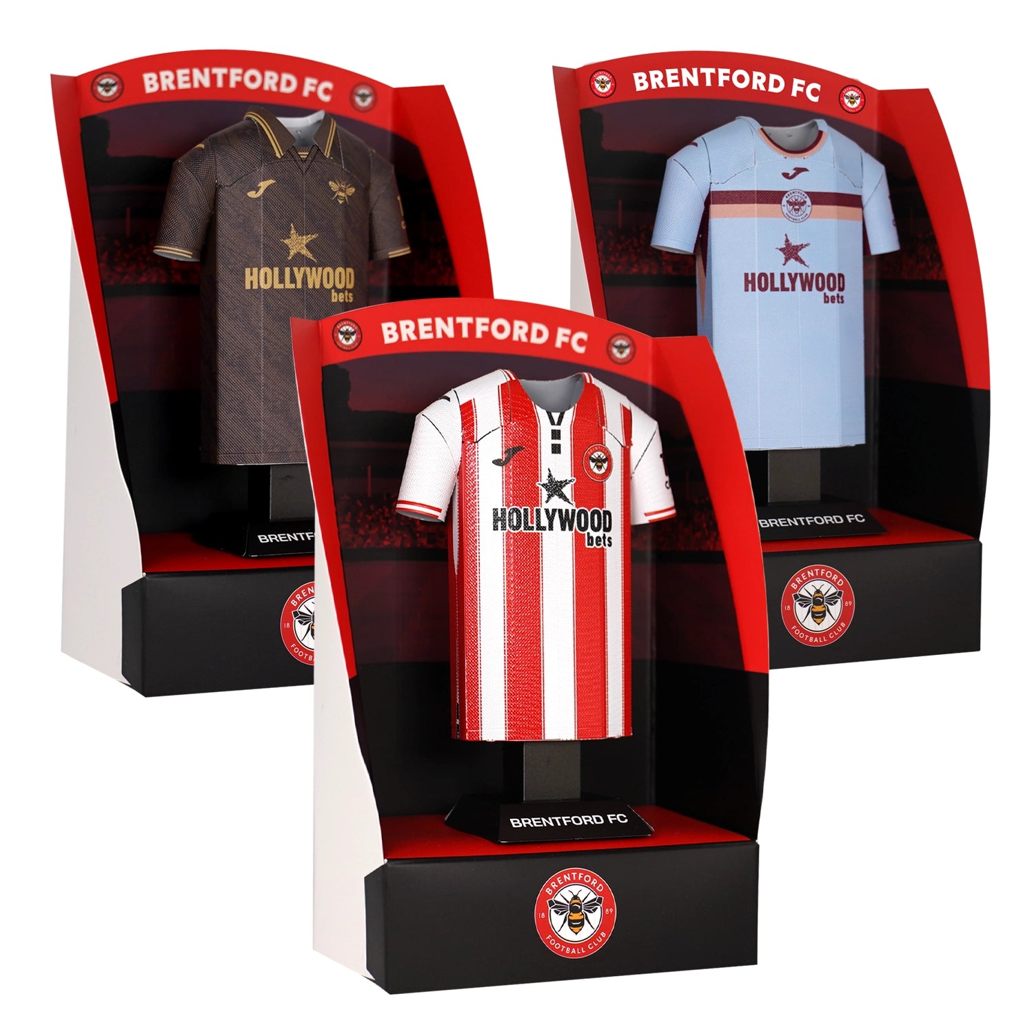 Brentford 25/26 Alloy Shirt Full Bundle