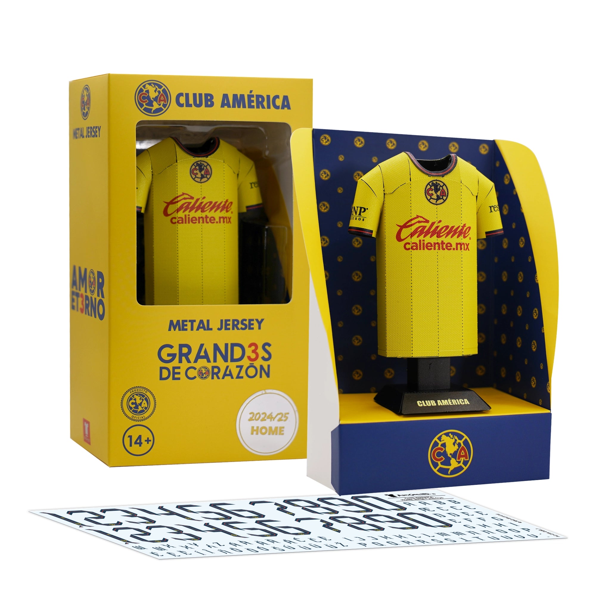 CLUB AMERICA - HOME JERSEY 2024-25 - DISPLAY BOX