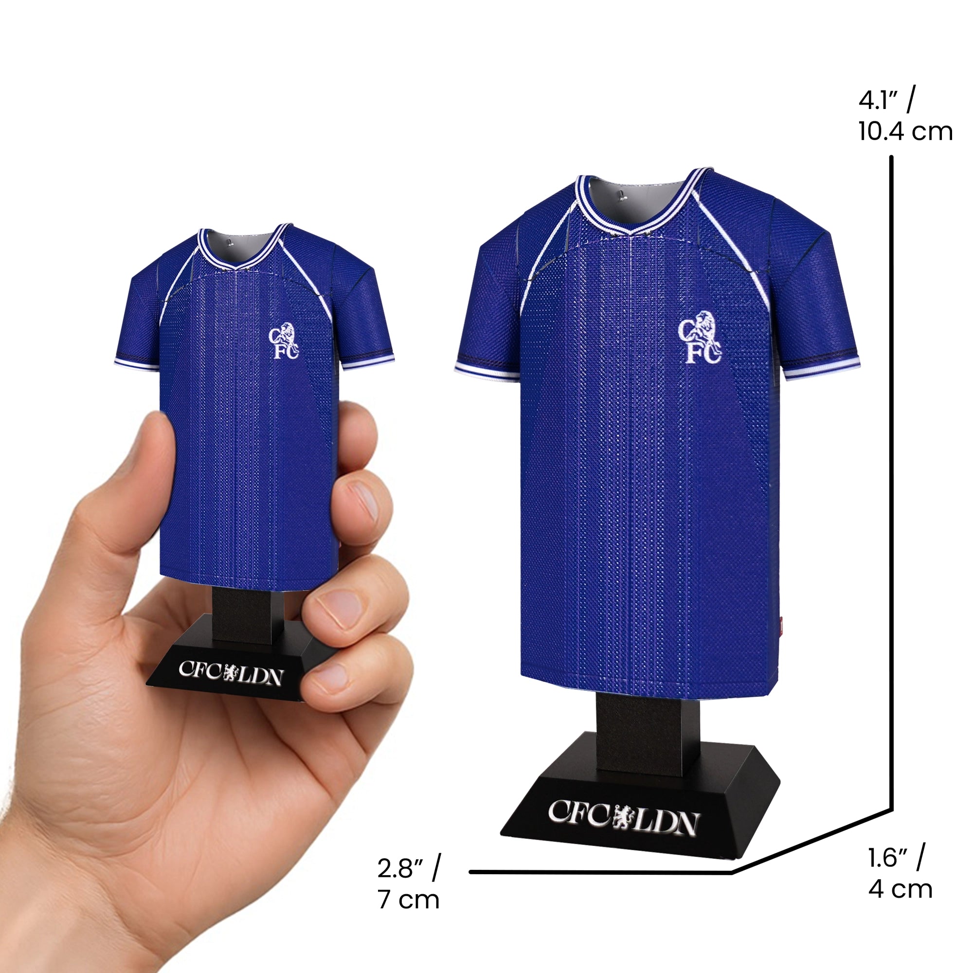 Chelsea 2000/01 Alloy Shirt – Retro Home Kit