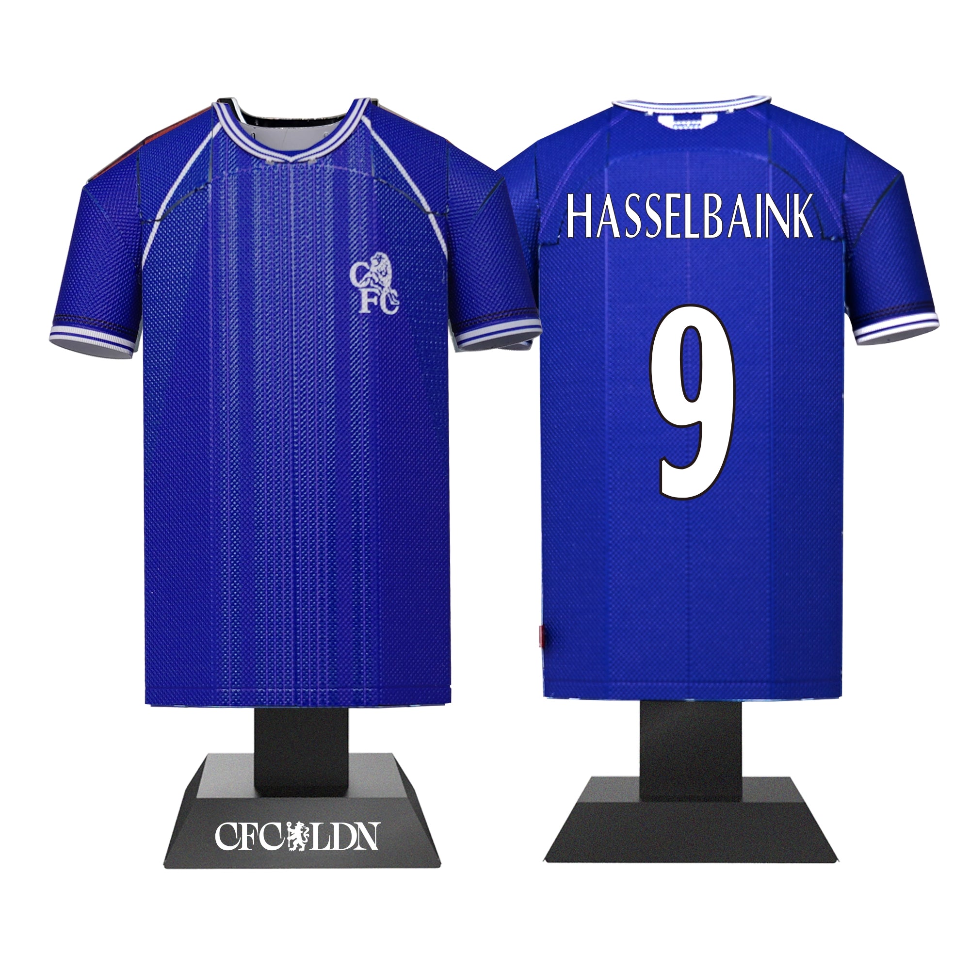 Chelsea 2000/01 Alloy Shirt – Retro Home Kit