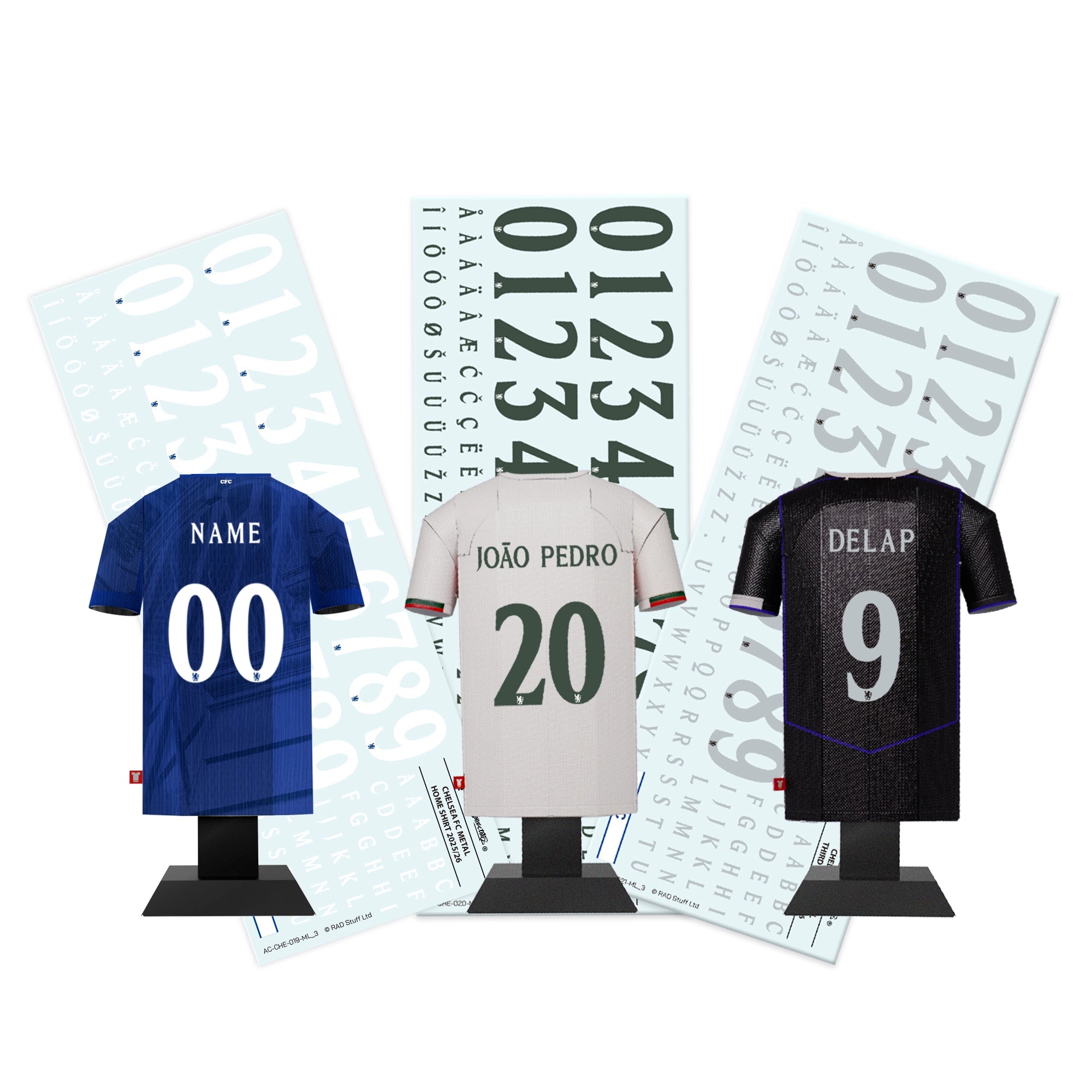 Chelsea 25/26 Alloy Shirt Full Bundle