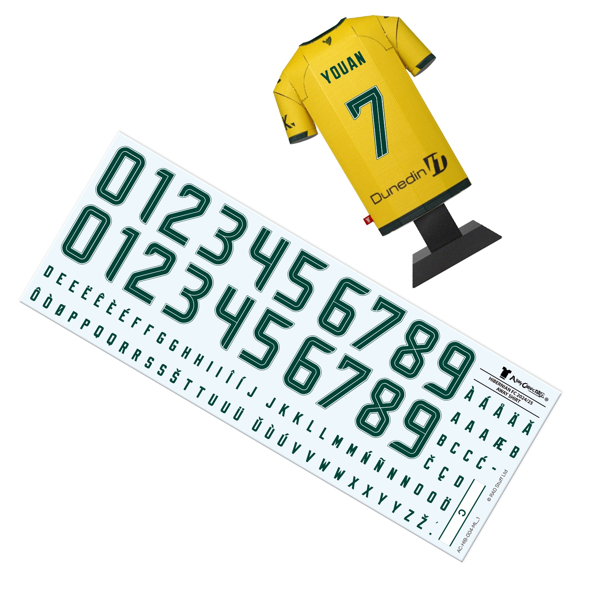 Hibernian 25/26 Alloy Shirt – Away Kit