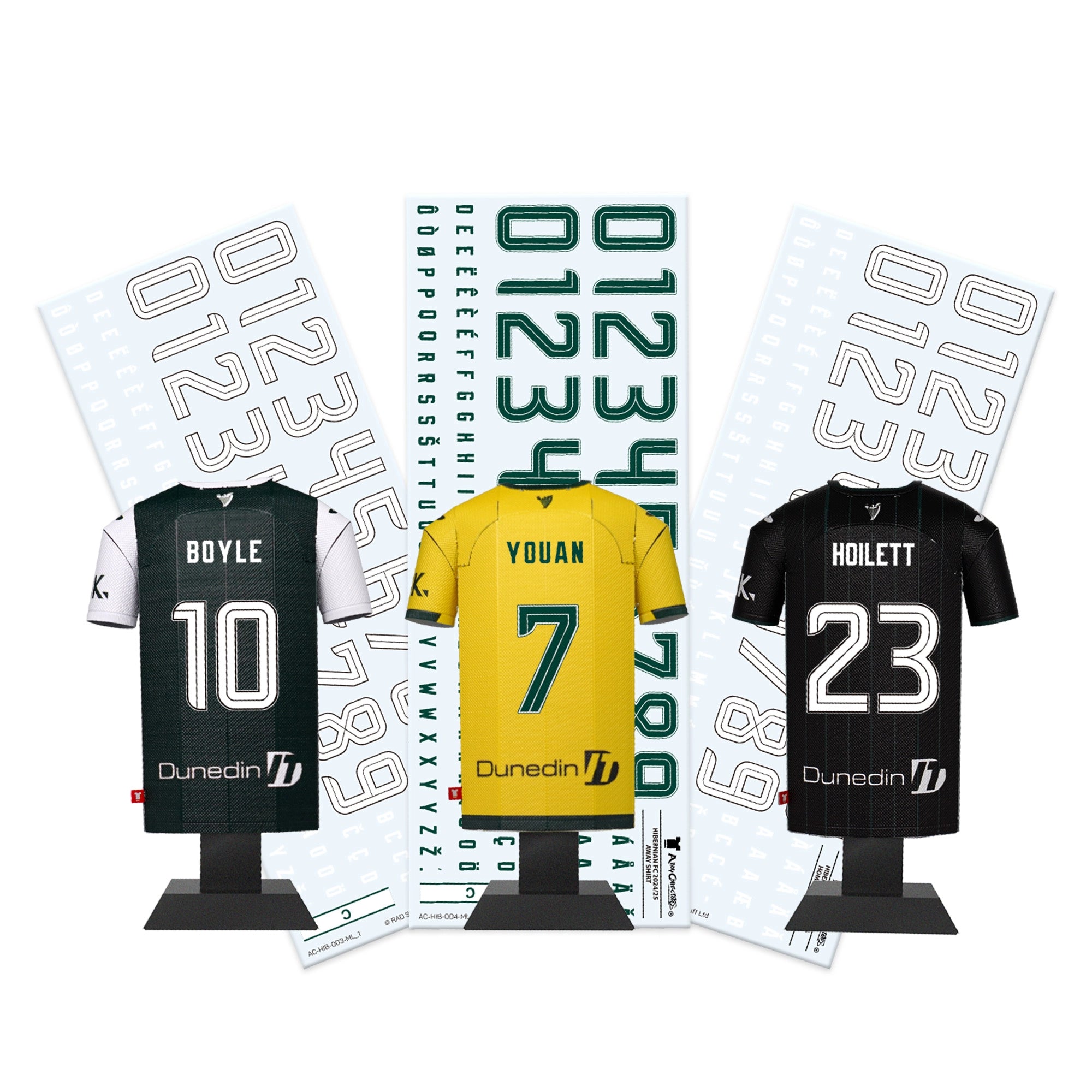 Hibernian 25/26 Alloy Shirt Full Bundle