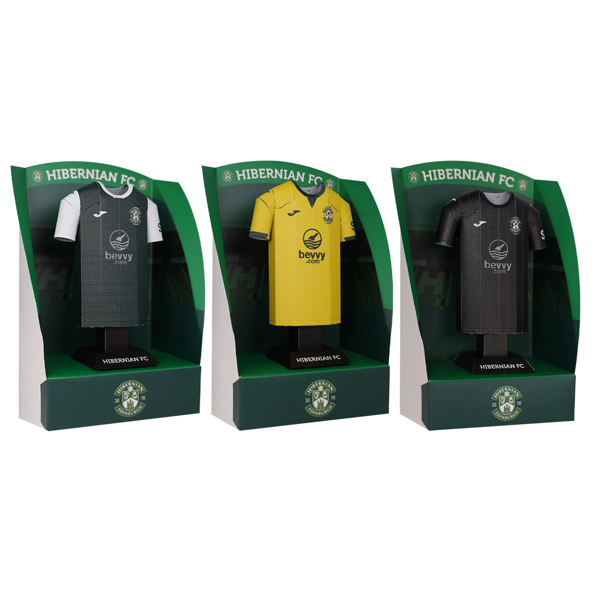 Hibernian 25/26 Alloy Shirt Full Bundle