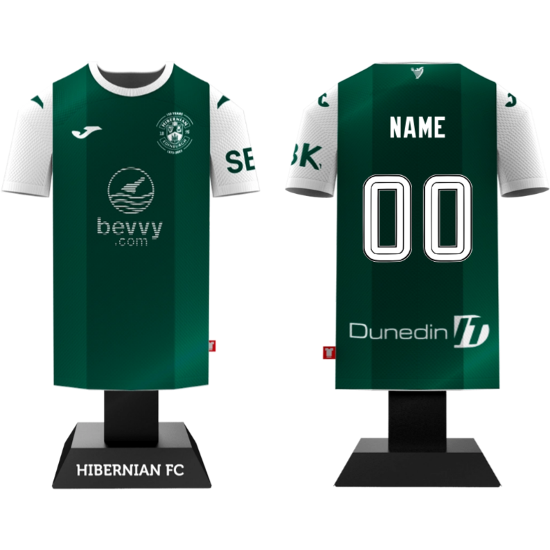 Own Name/No. Personalisation Hibernian 25/26 - Home Shirt
