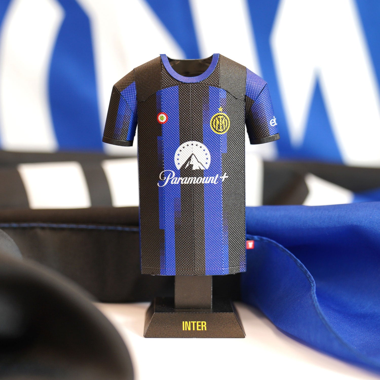 Inter 23/24 home jersey close up shot