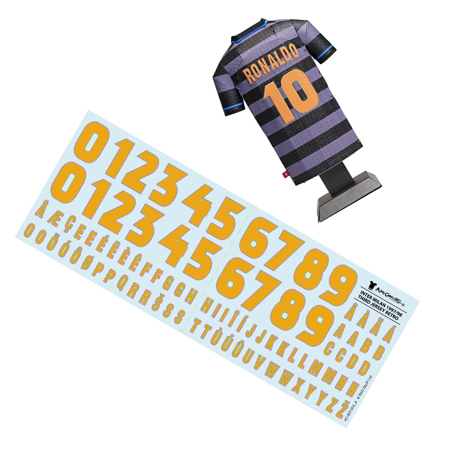 Inter Milan FC 1997-98 Retro Metal Third Shirt