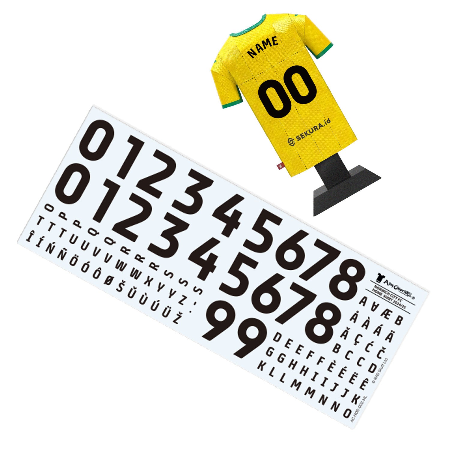 Norwich City 24/25 Metal Home Shirt