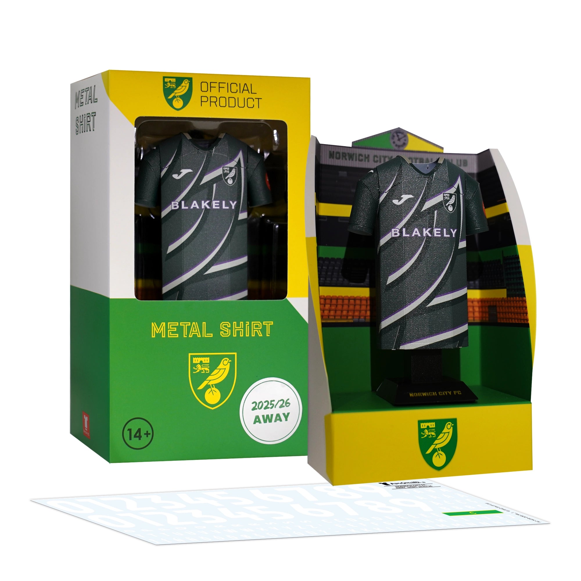 Norwich City 25/26 Alloy Shirt – Away Kit