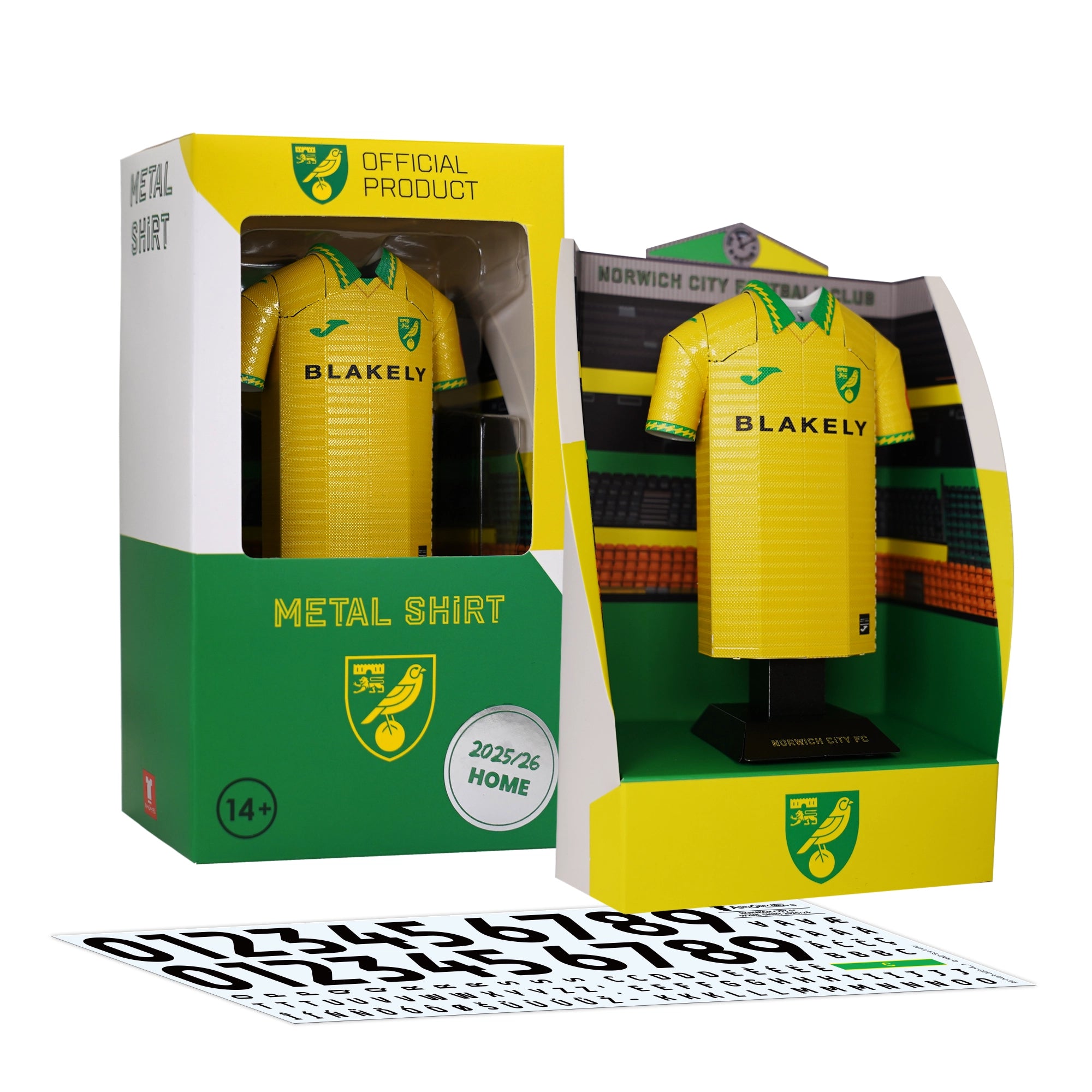 Norwich City 25/26 Alloy Shirt – Home Kit