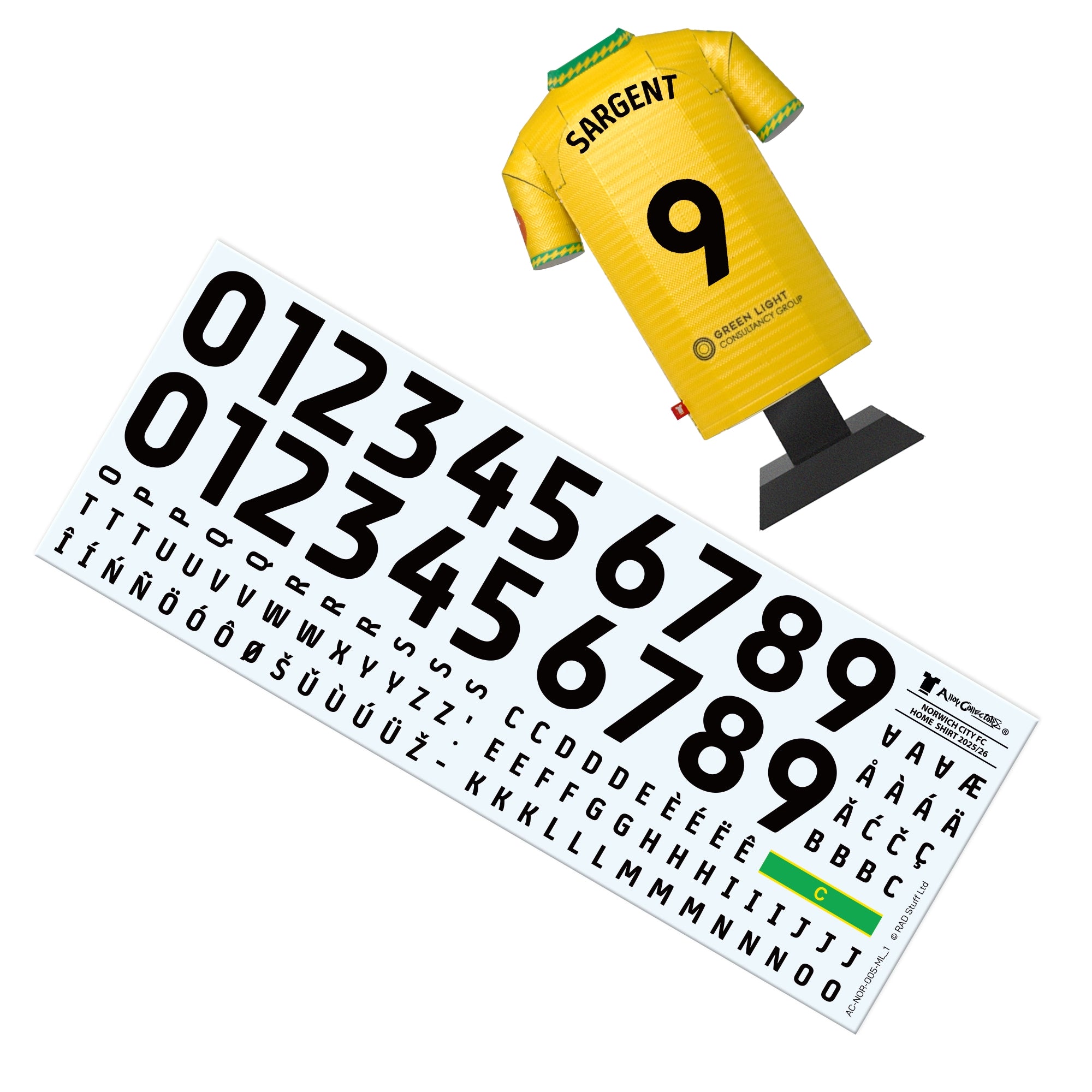 Norwich City 25/26 Alloy Shirt – Home Kit