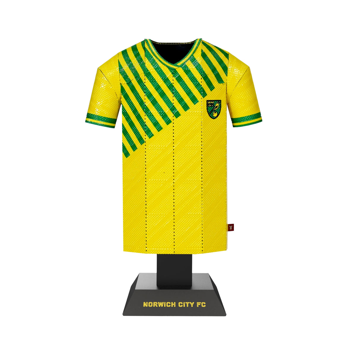 Norwich City 89-92 Retro Metal Home Shirt