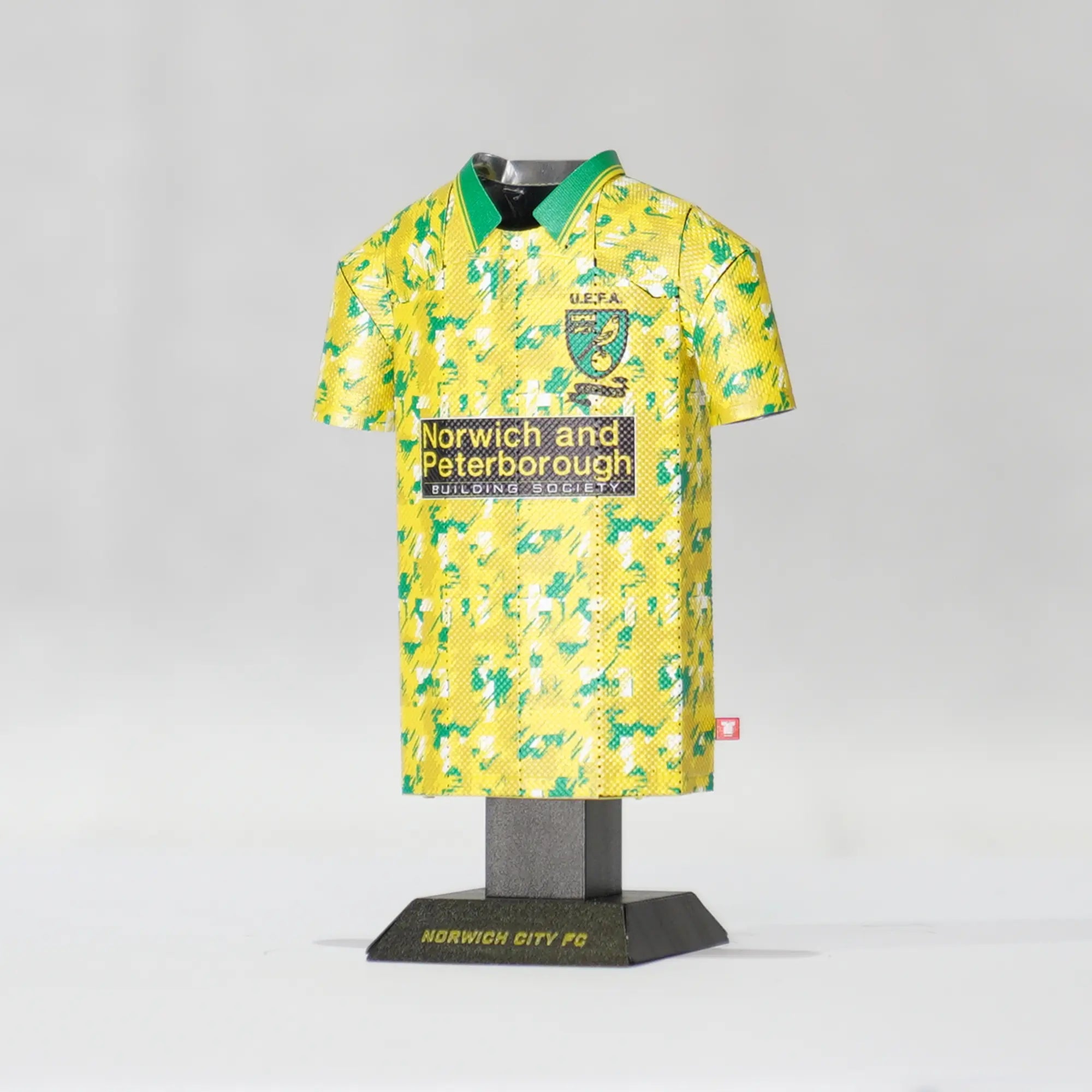サッカーユニフォーム Norwich Norwich City 1993 UEFA Cup Home Shirt | Alloy Collectors