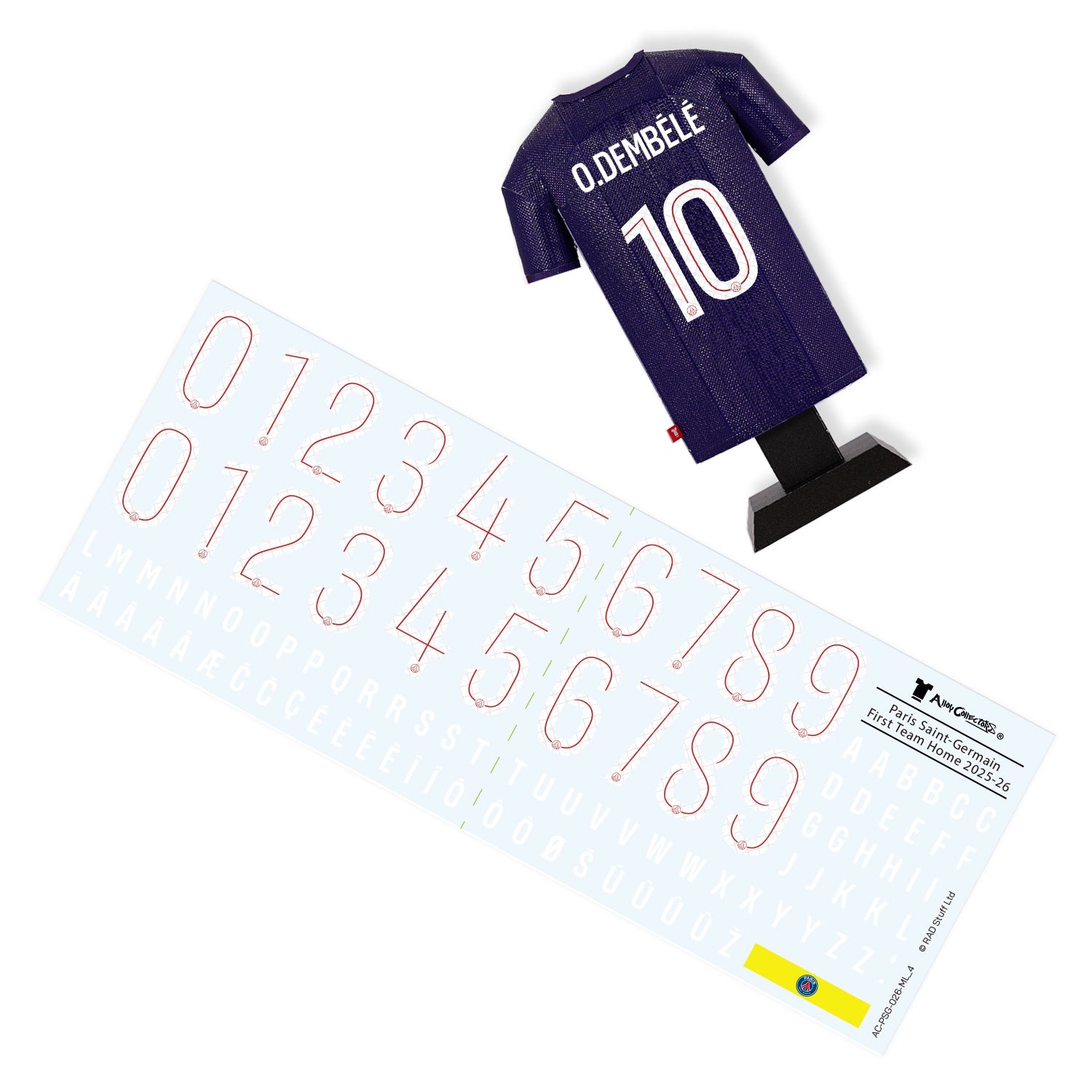 Paris Saint-Germain 25/26 Alloy Shirt – Home Kit