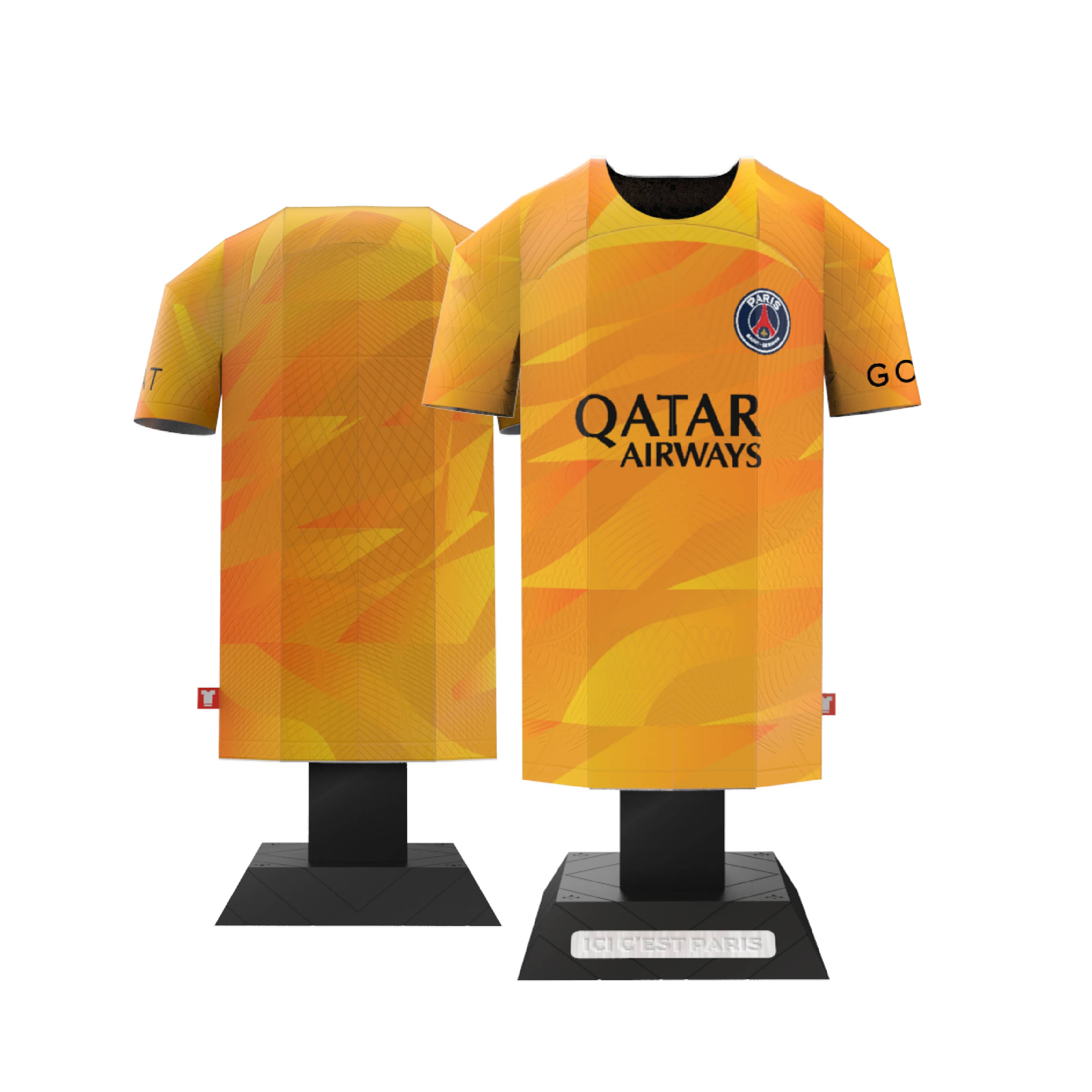 23/24 PSG Goalkeeper view front and back