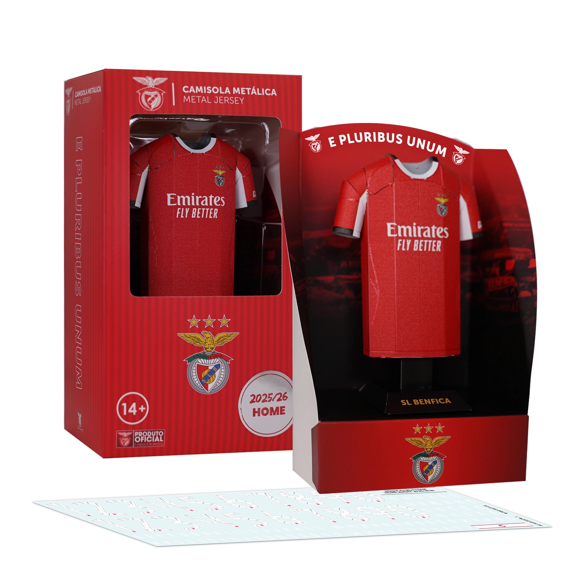 S.L. Benfica 25/26 Alloy Shirt – Home Kit