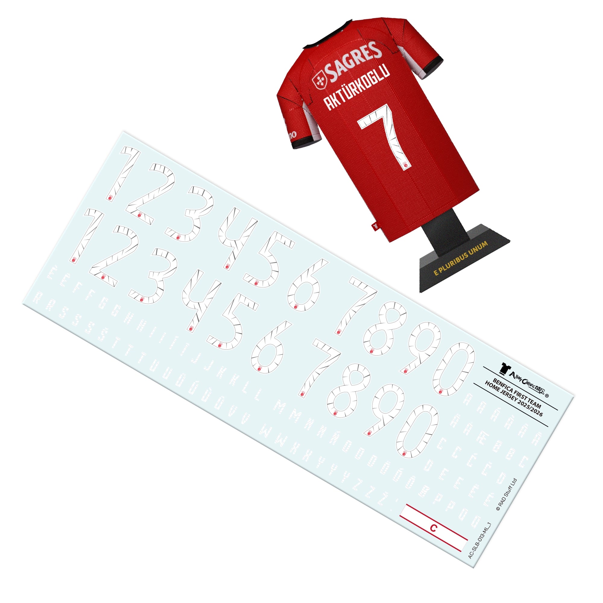 S.L. Benfica 25/26 Alloy Shirt – Home Kit