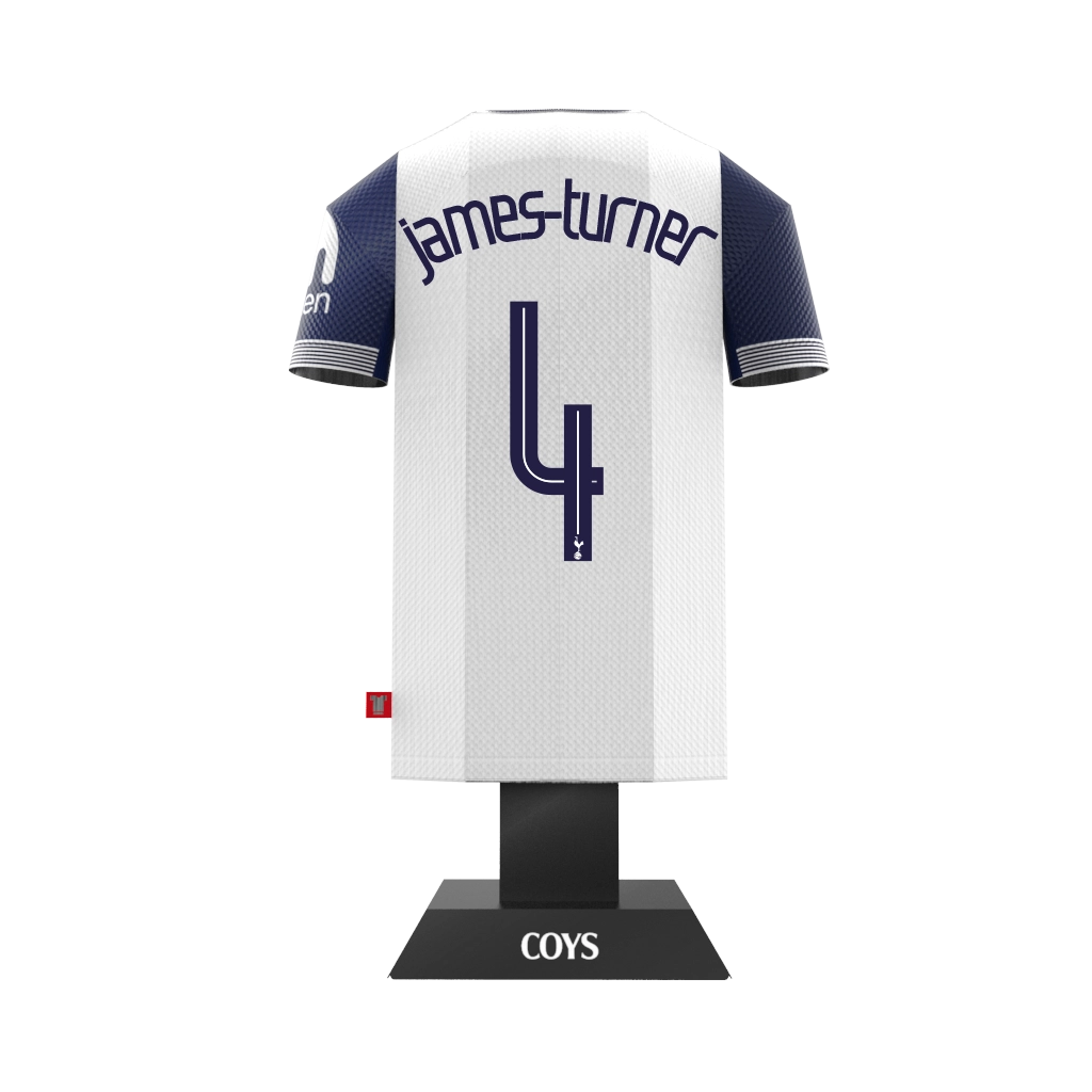 James-turner 4 Tottenham Home Shirt Collectible