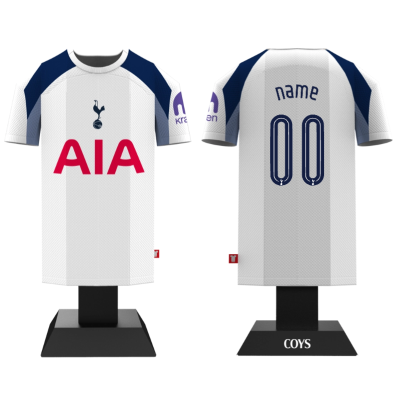 Own Name/No. Personalisation Spurs 25/26 - Home Shirt
