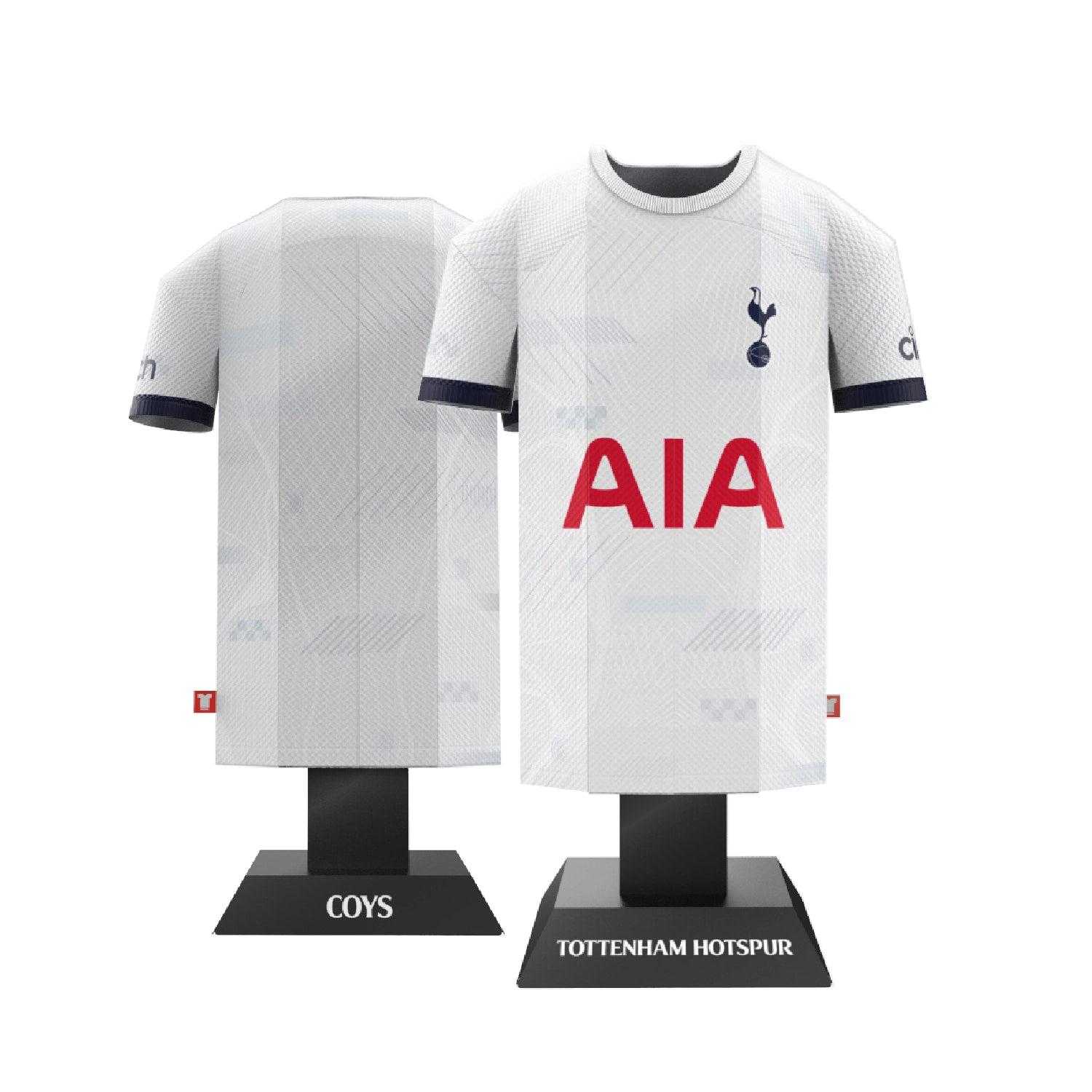 Tottenham Hotspur FC 23 24 Metal Home Shirt Model Kit