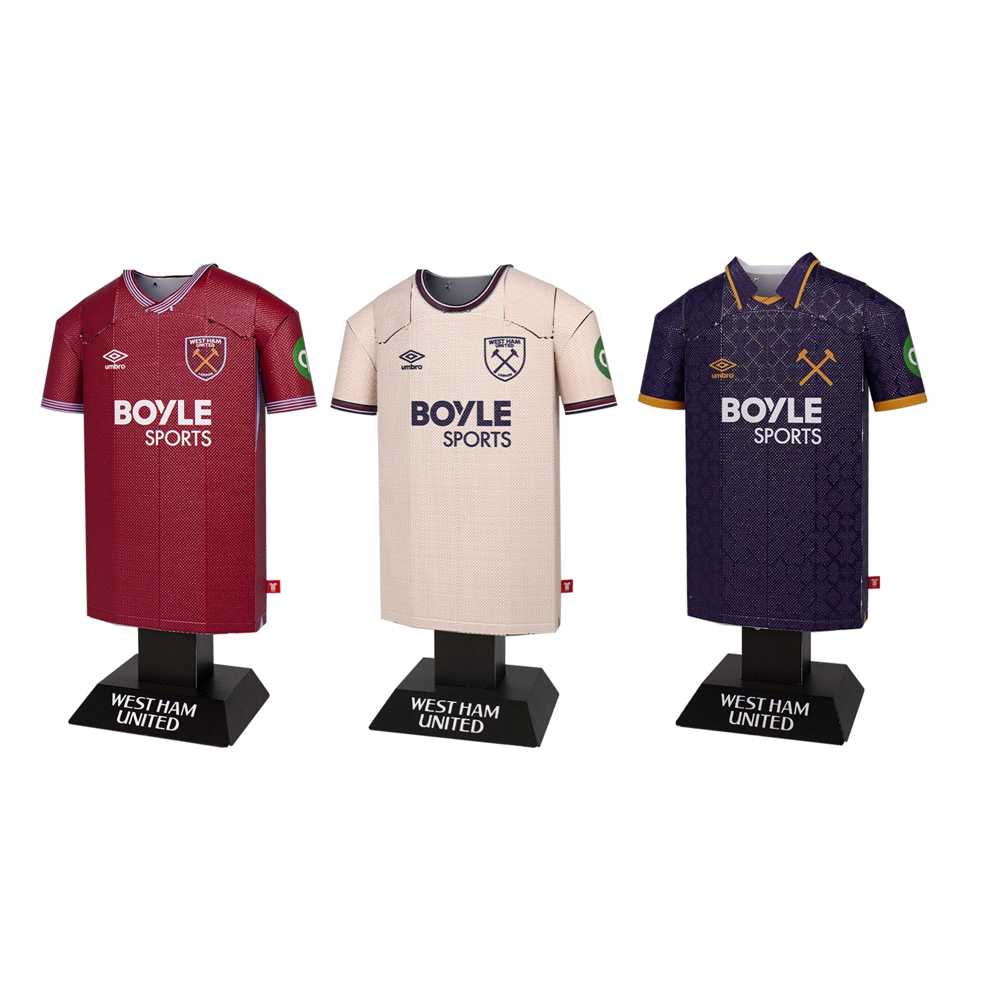 West Ham United 25/26 Alloy Shirt Full Bundle