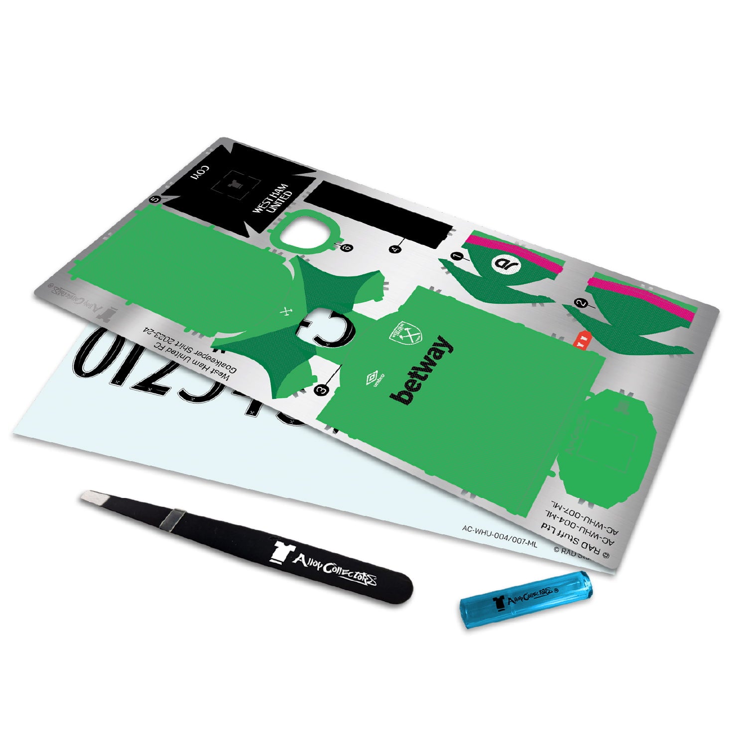 West Ham United FC 23/24 Metal Goalkeeper Shirt