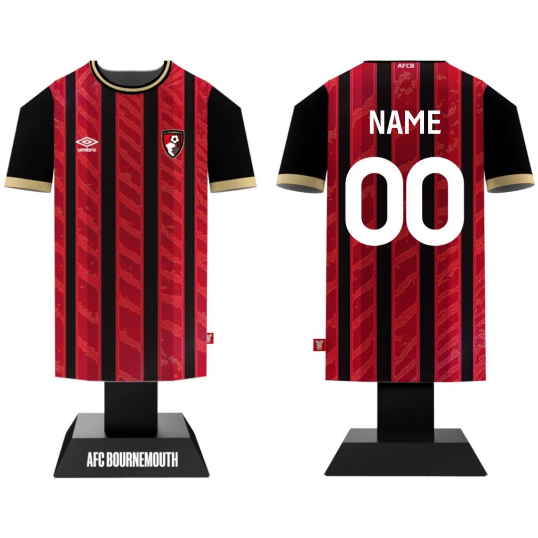 Own Name/No. Personalisation Bournemouth 25/26 - Home Shirt