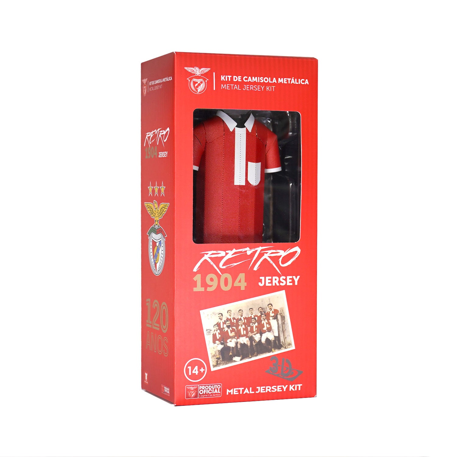 Benfica 1904 retro locker pack in packaging