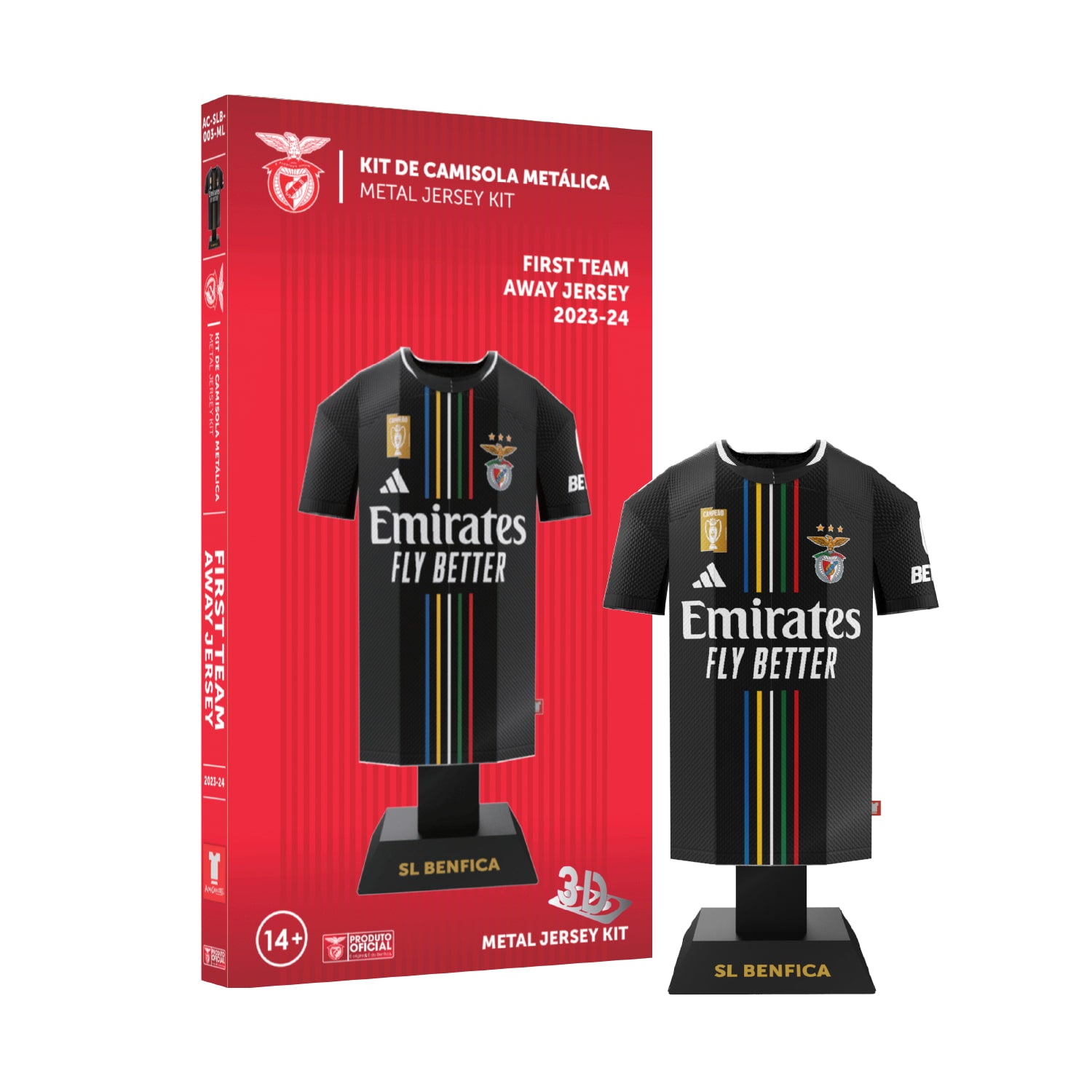 Benfica away kit main image with packaging