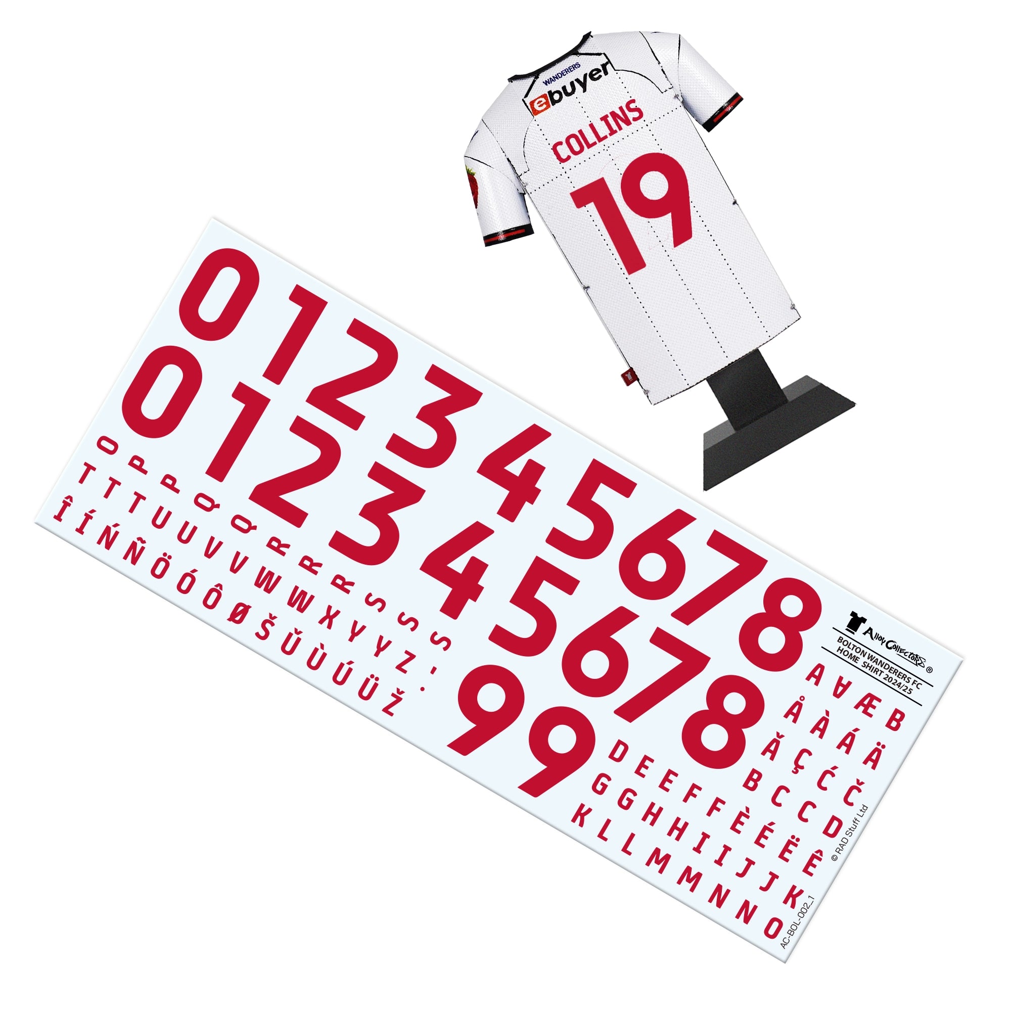 Bolton Wanderers 24/25 Metal Home Shirt