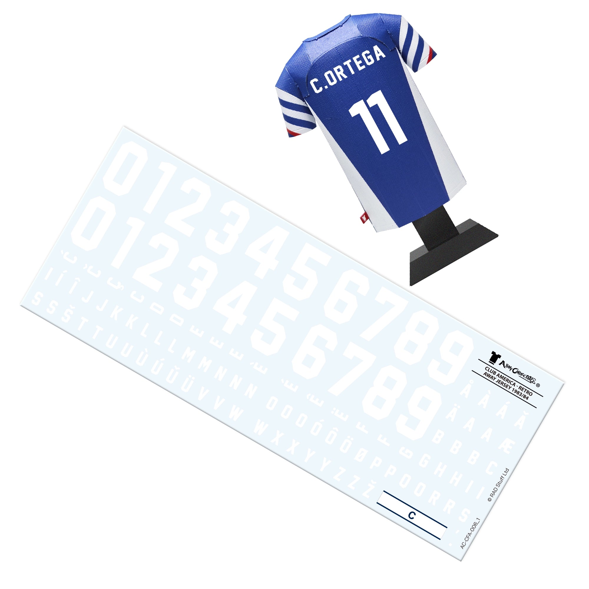 CLUB AMERICA - RETRO AWAY JERSEY 1983/84