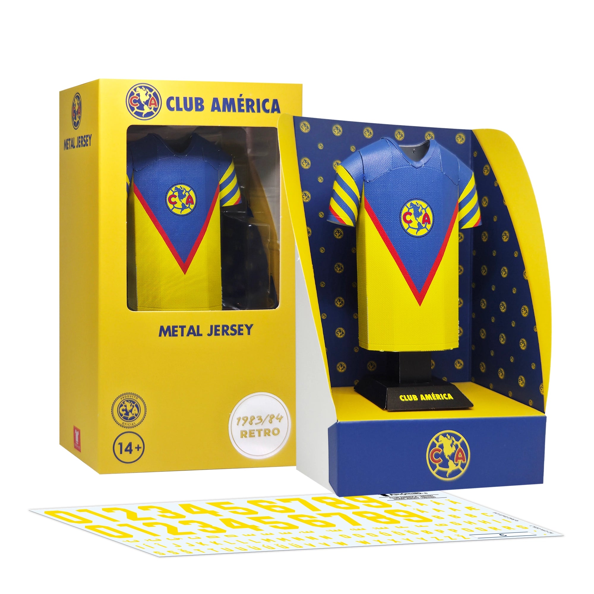 CLUB AMERICA - RETRO HOME JERSEY 1983/84