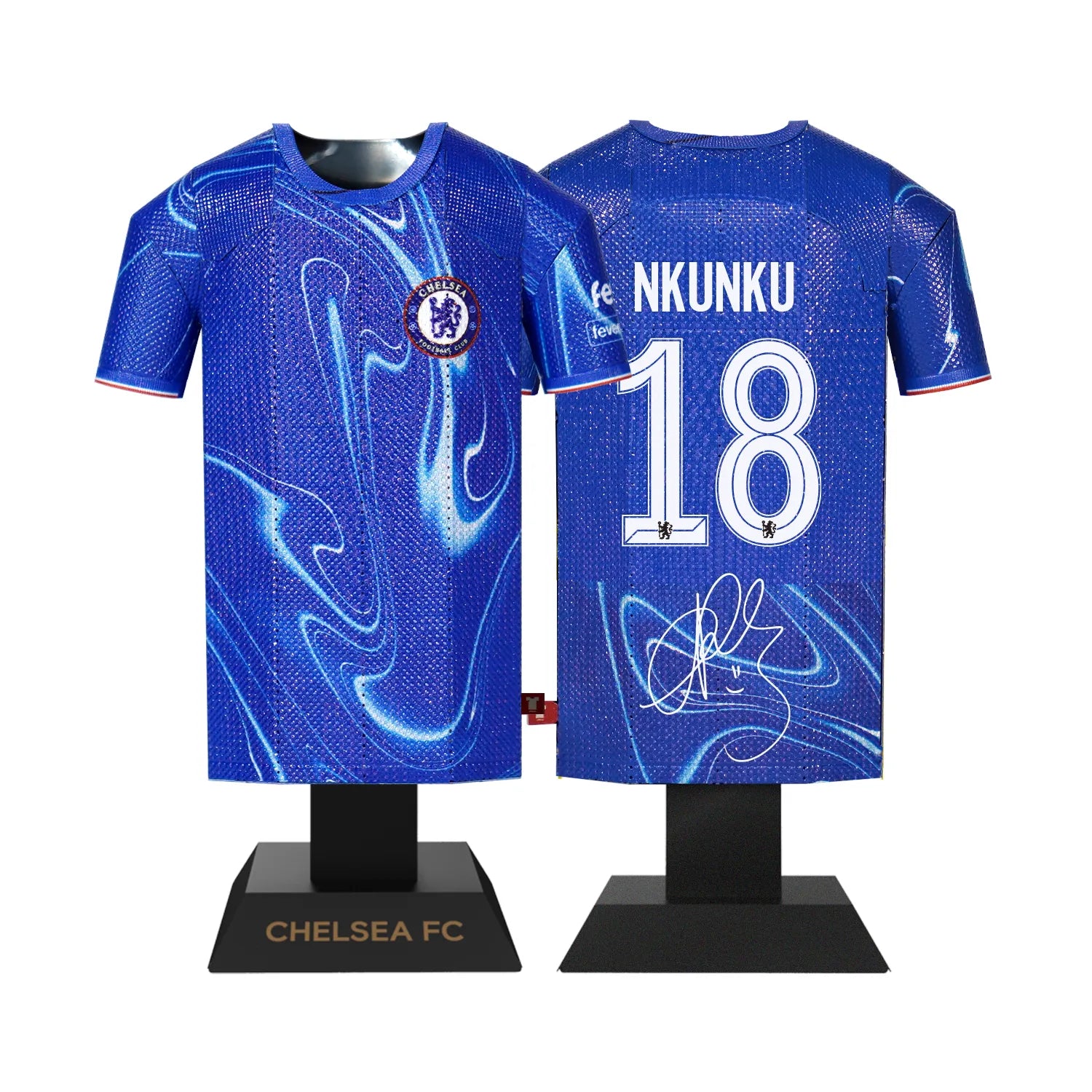 24/25NIKE Chelsea FC Nkunku 18 2ndユニフォーム Colección Signature del Chelsea FC 24/25 (Edición limitada, 1 de