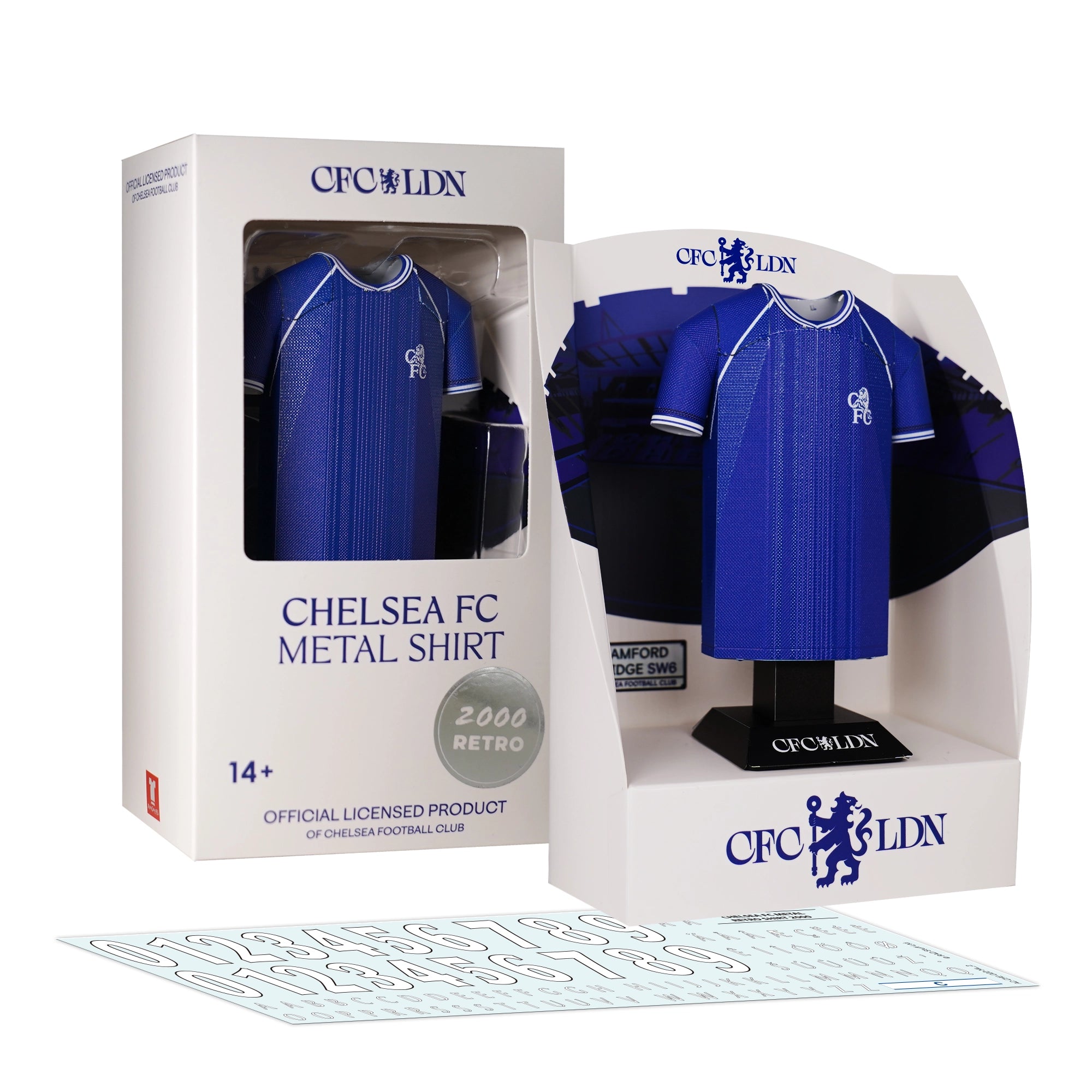 Chelsea 2000/01 Alloy Shirt – Retro Home Kit