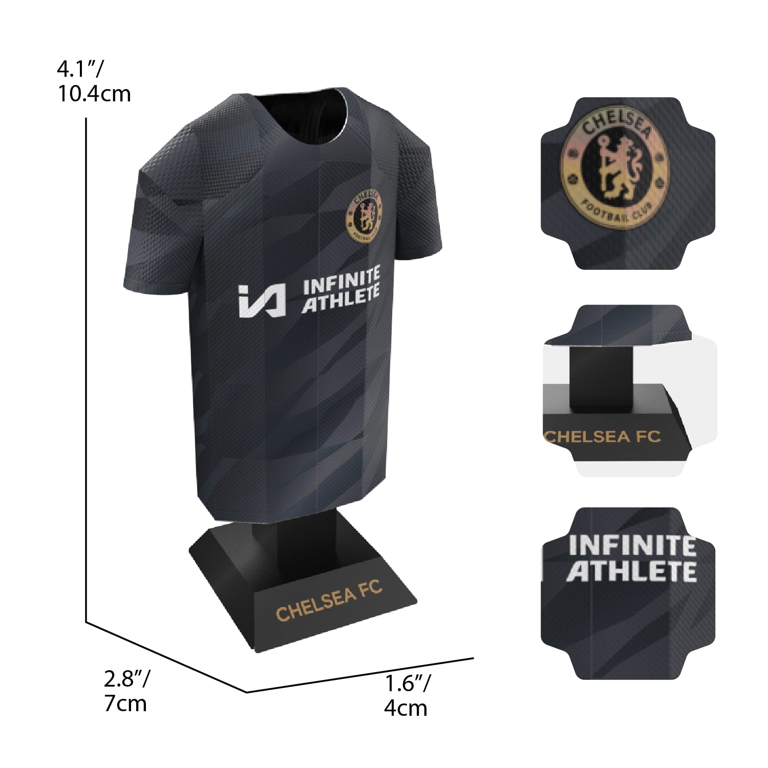Chelsea goalkeeper kit dimensions