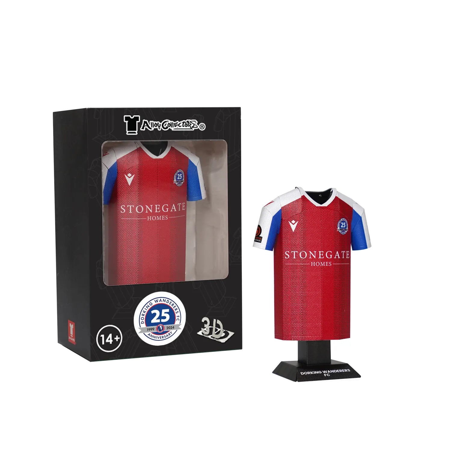 Dorking Wanderers Metal Jersey Collectible