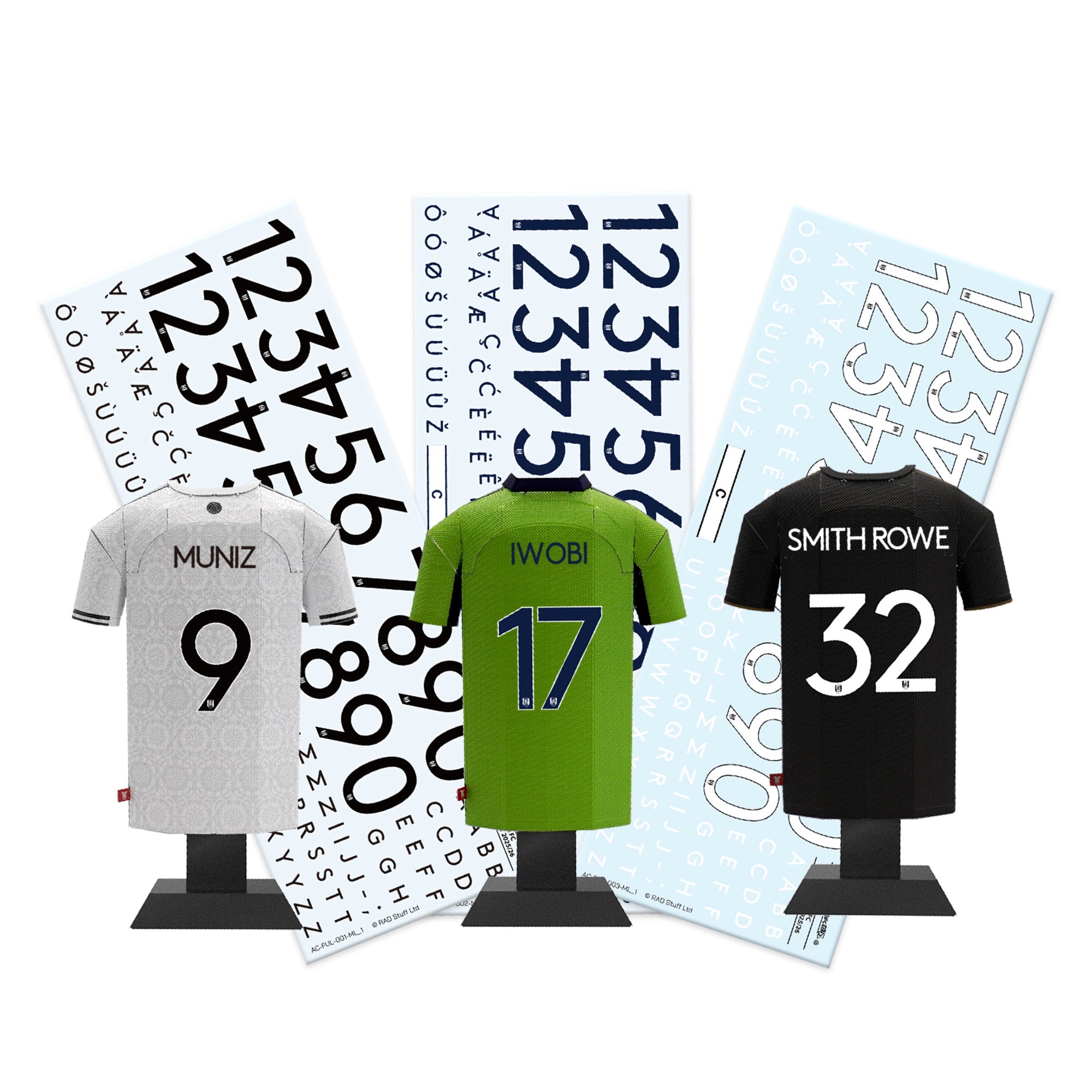 Fulham 25/26 Alloy Shirt Full Bundle