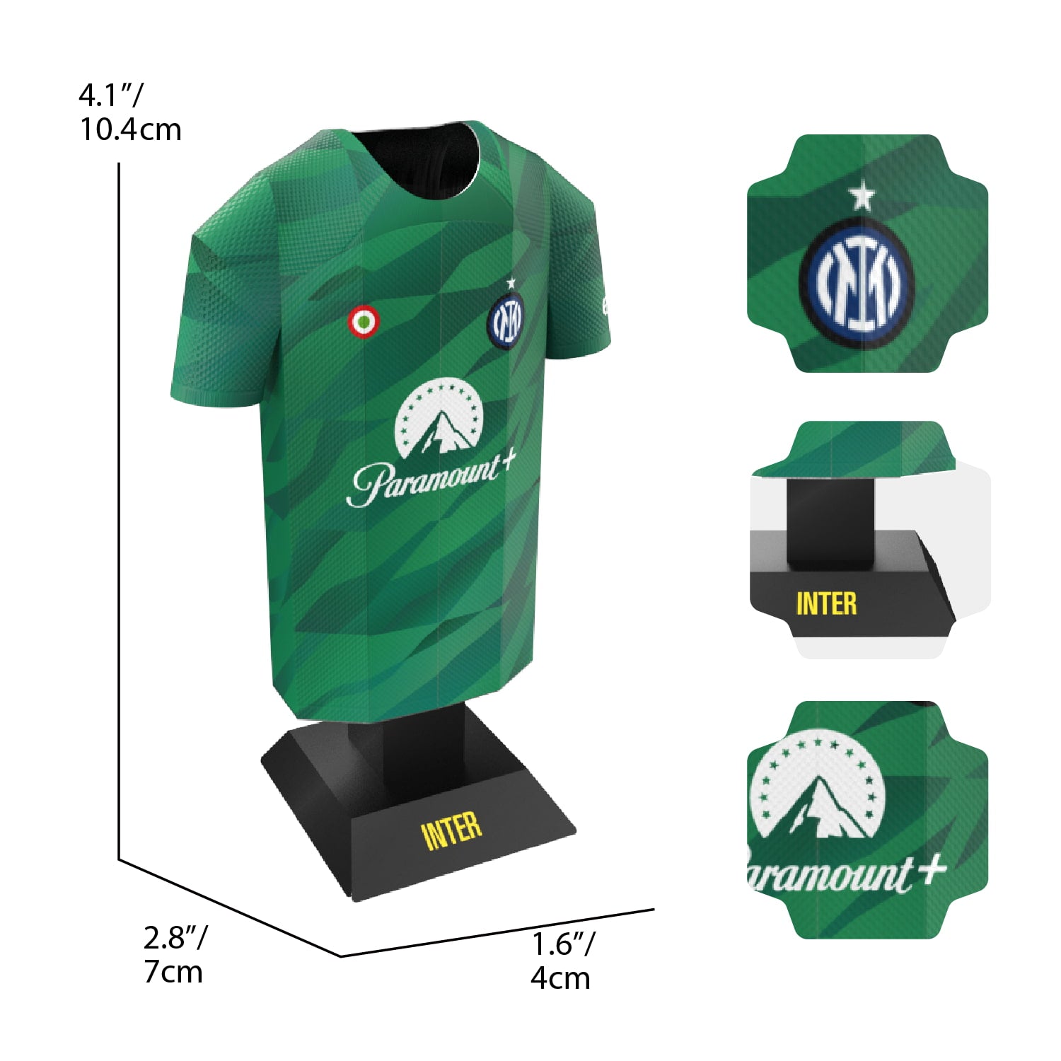 inter goalkeeper shirt dimensions