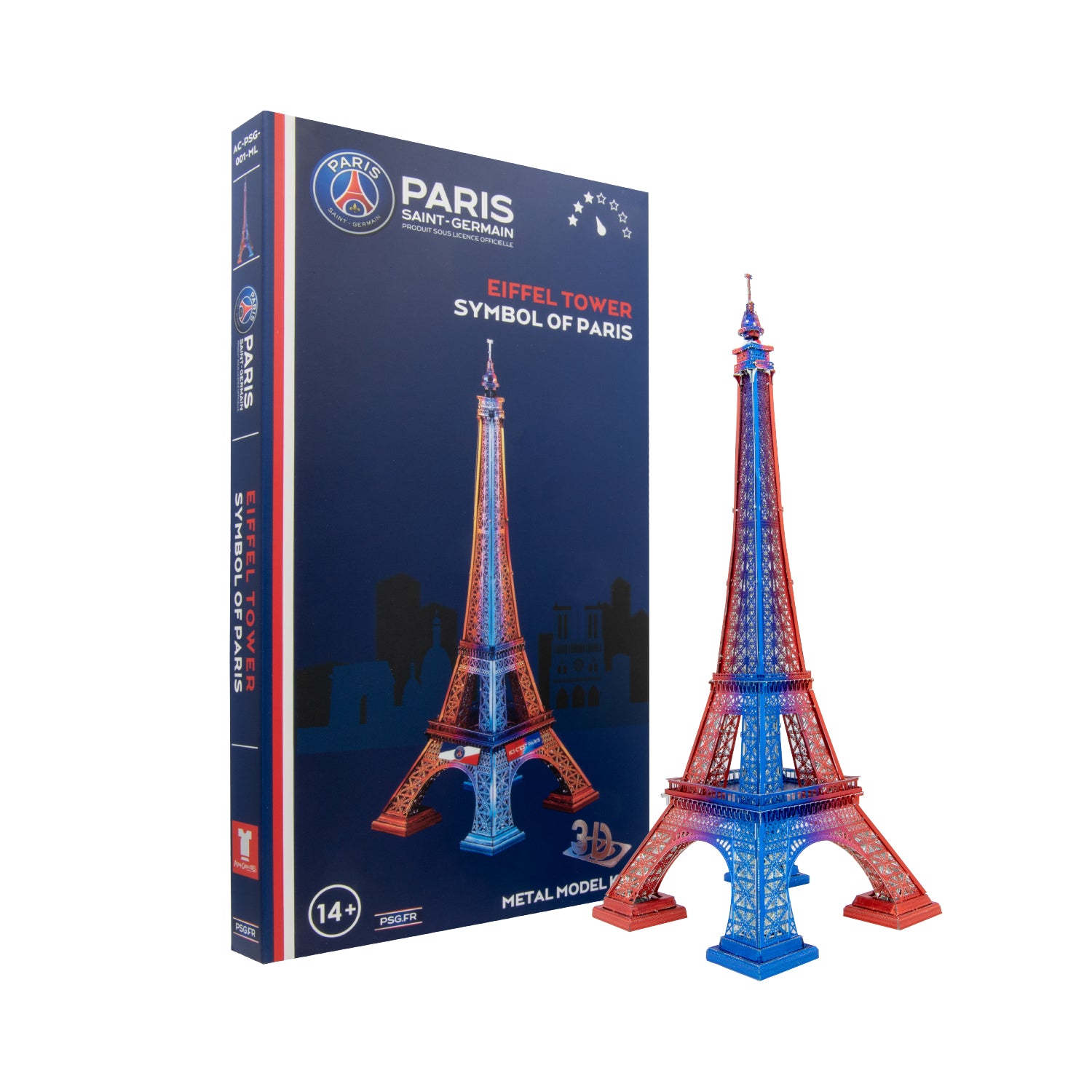 PSG Eiffel tower with packaging
