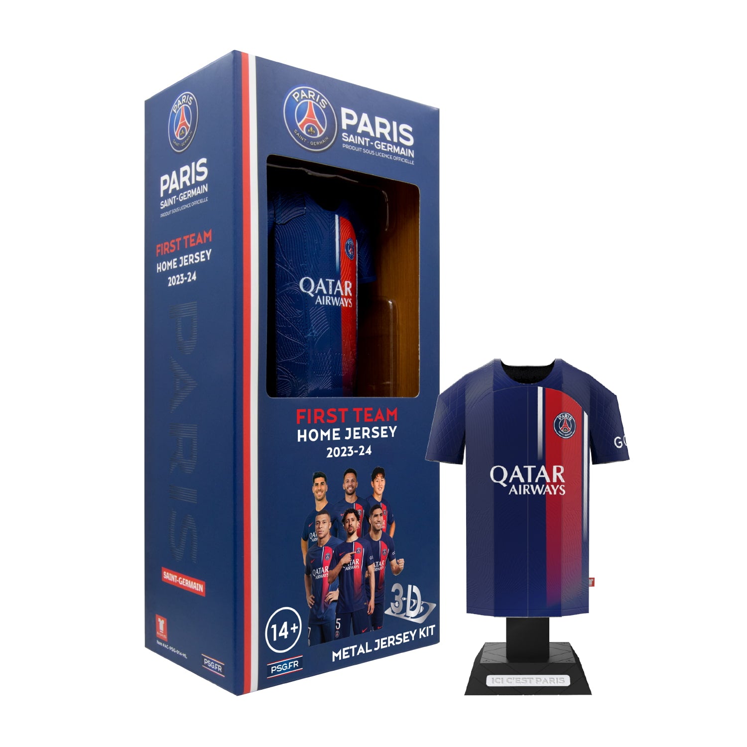 PSG home jersey locker pack in packaging